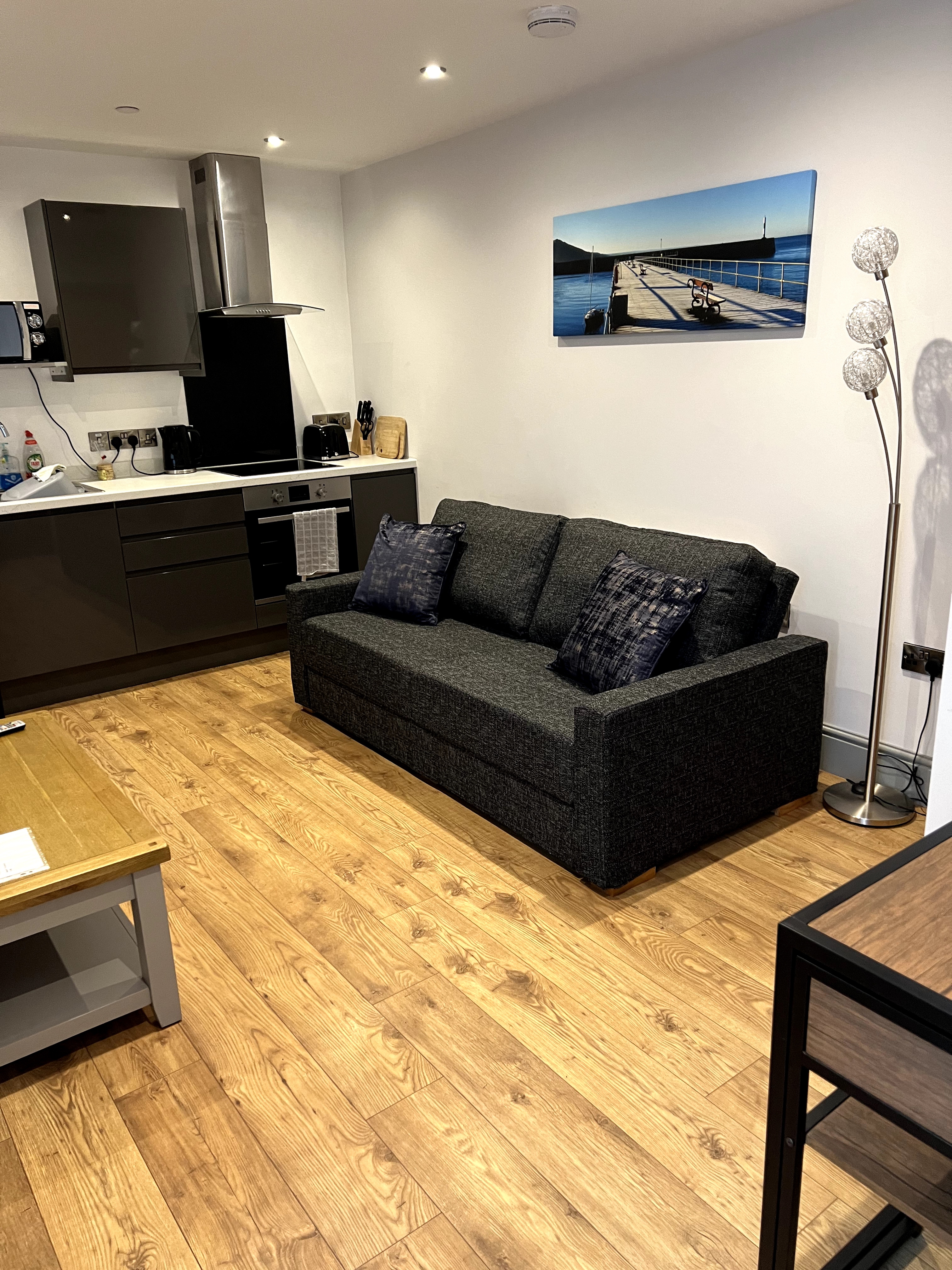 Lovely 1 bedroom flat central Aberystwyth location