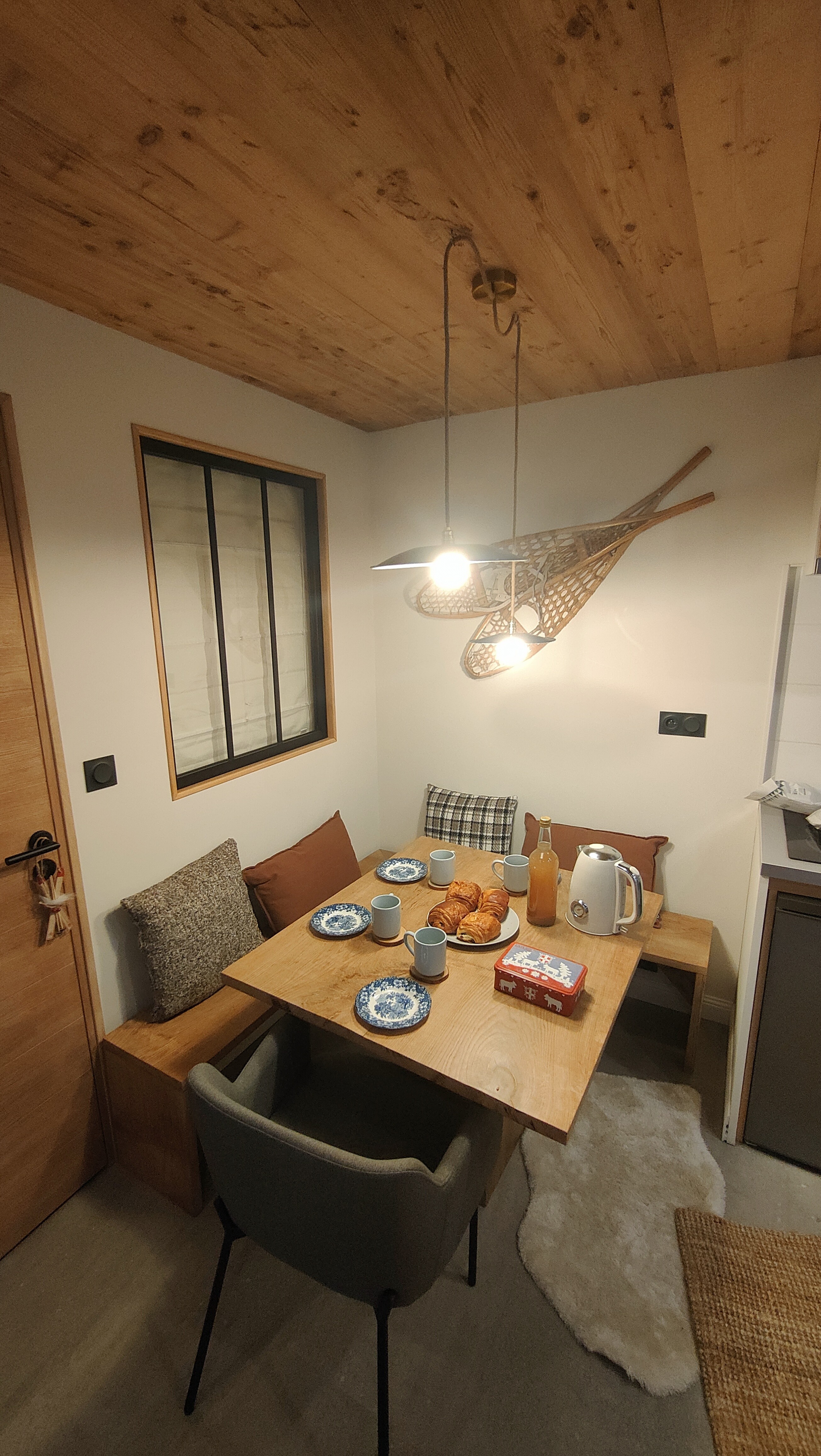 Le Cabane du Petit Loup, Ski-in/