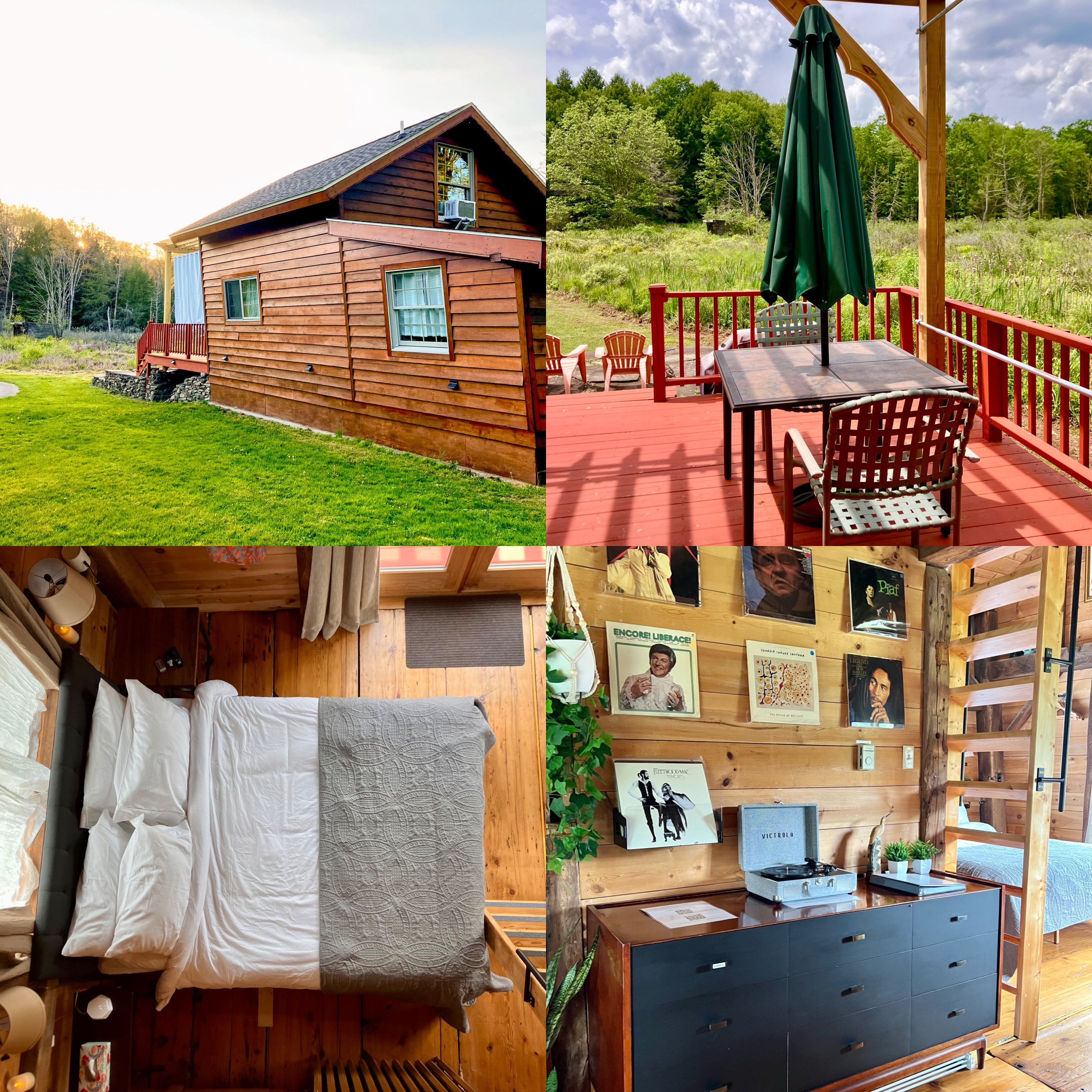 Romantic Cozy Cabin with a View of the Wetlands