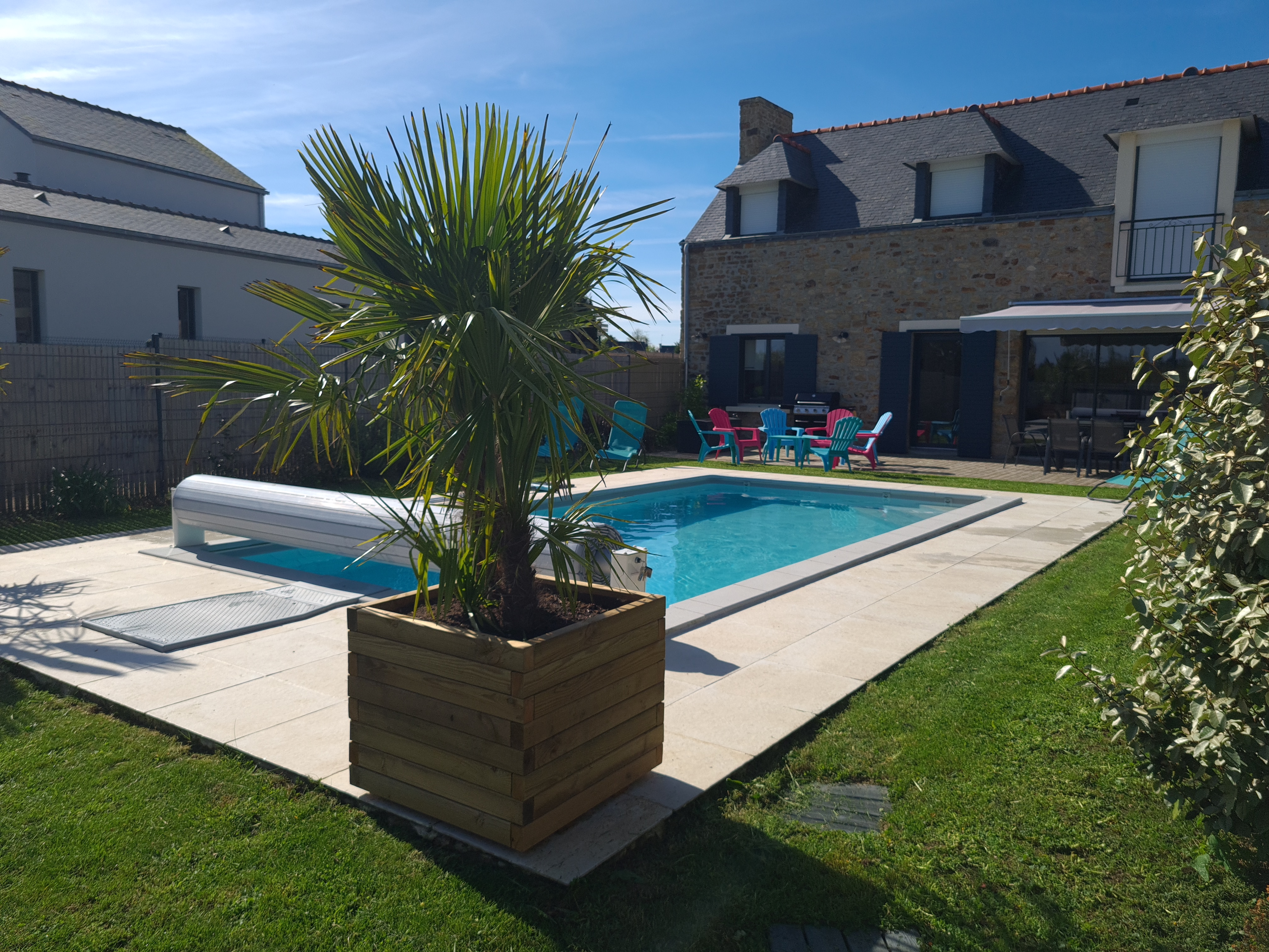 Superior villa for 8 people and swimming pool