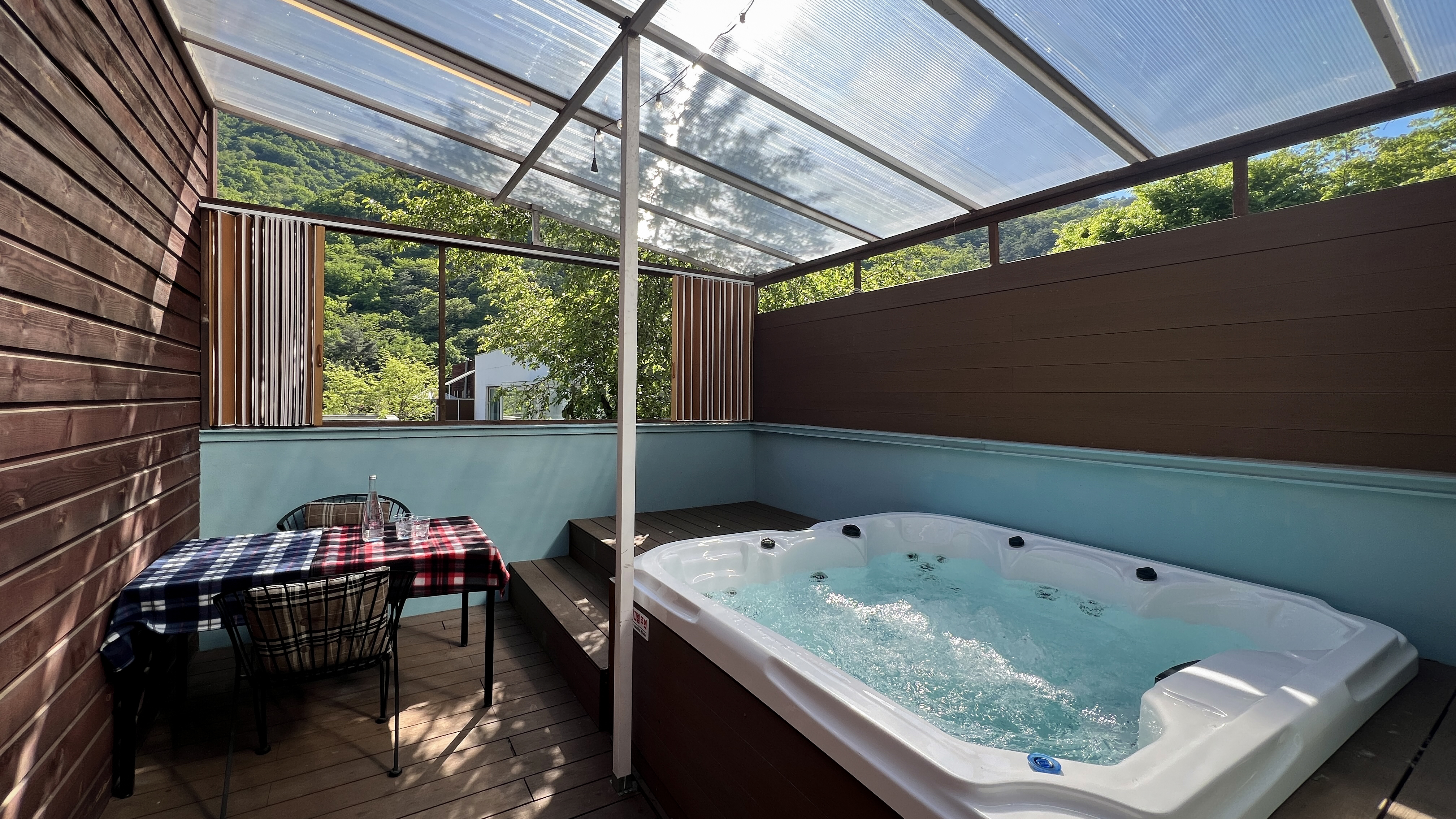 B-dong 202 Emotional room where you can enjoy the spa while watching the stars in Pyeongchang