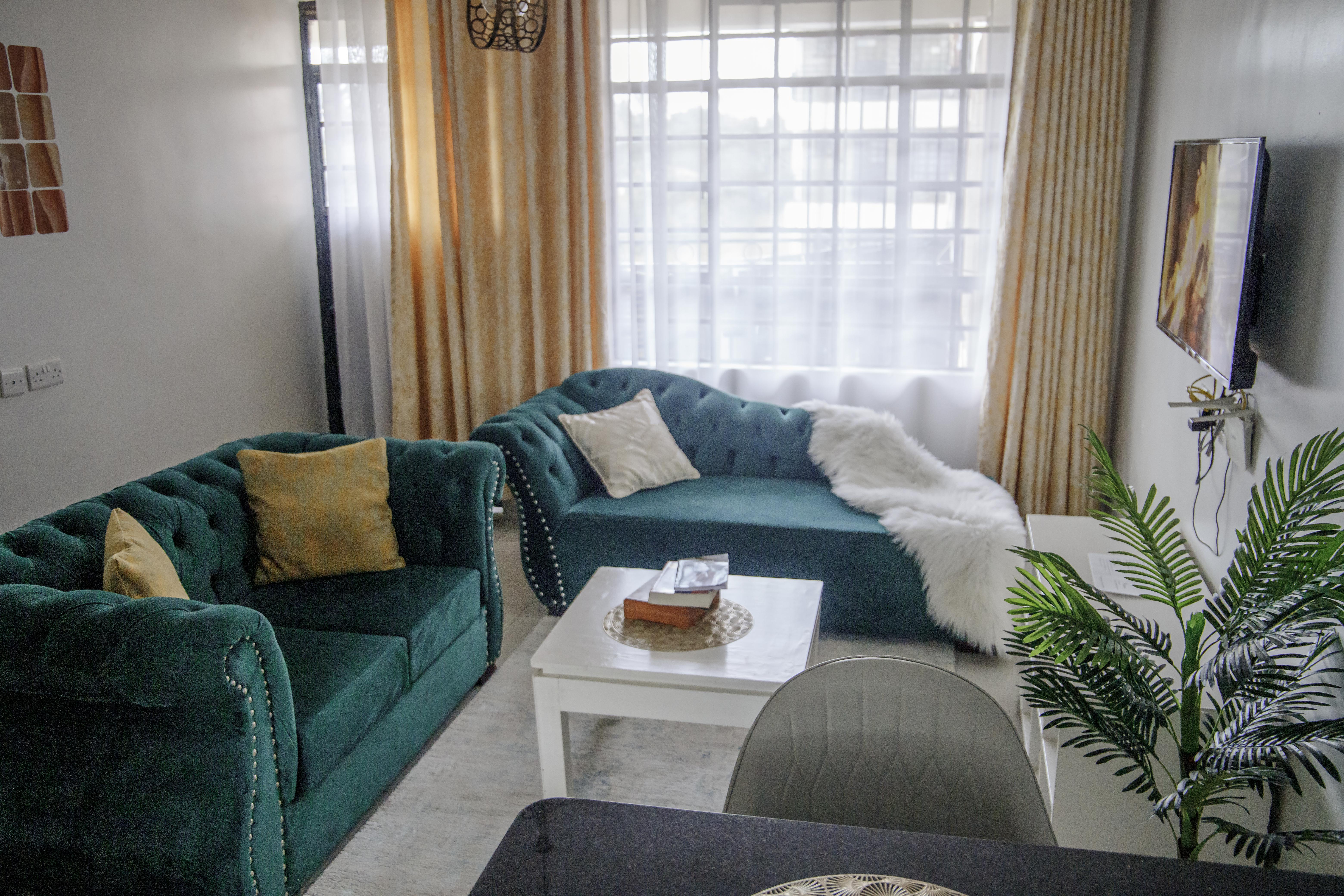 Luxe homes,  1-bedroom apartment.