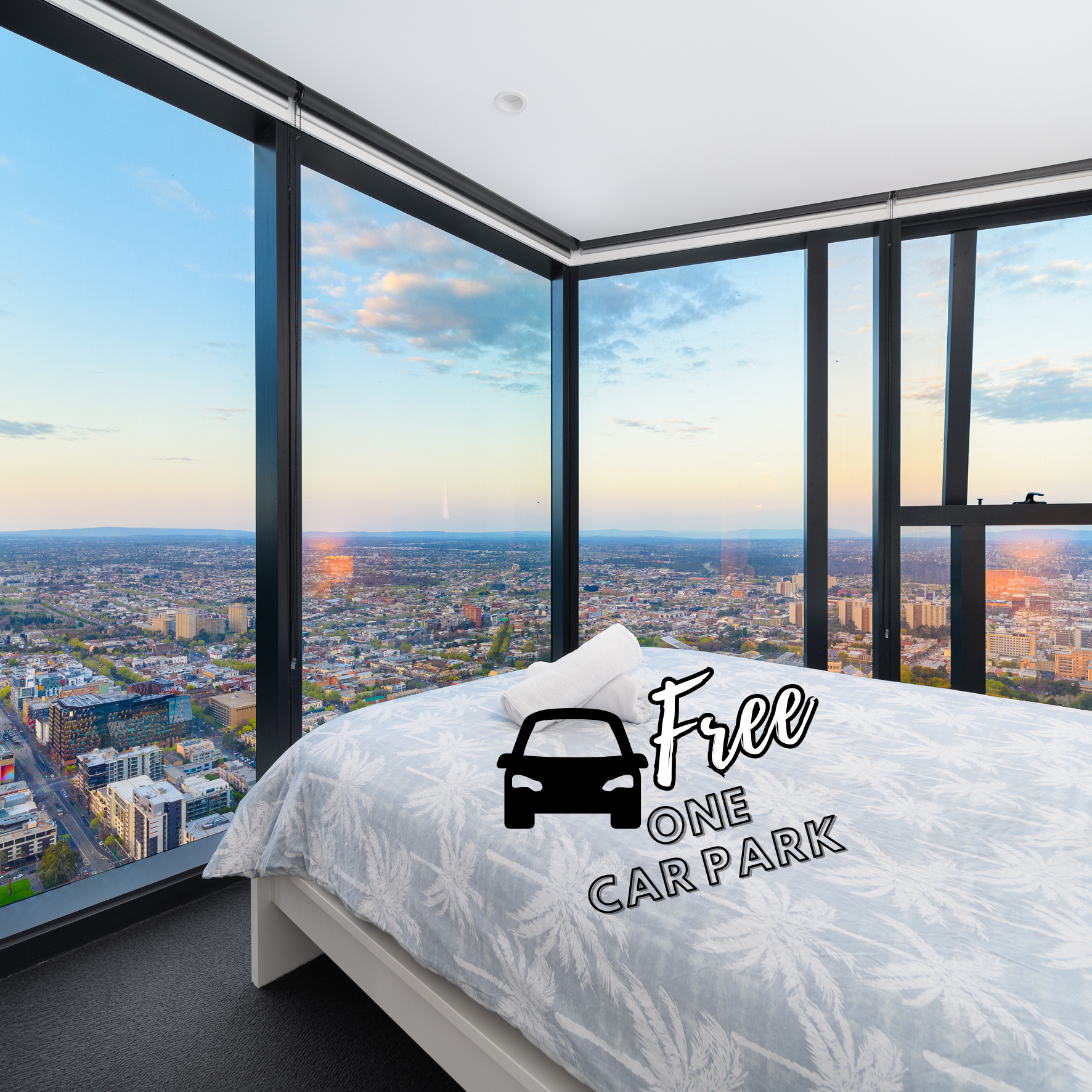 51F Glass-Wall SunriseViews. CBD 2B2B 6Pax.carPark