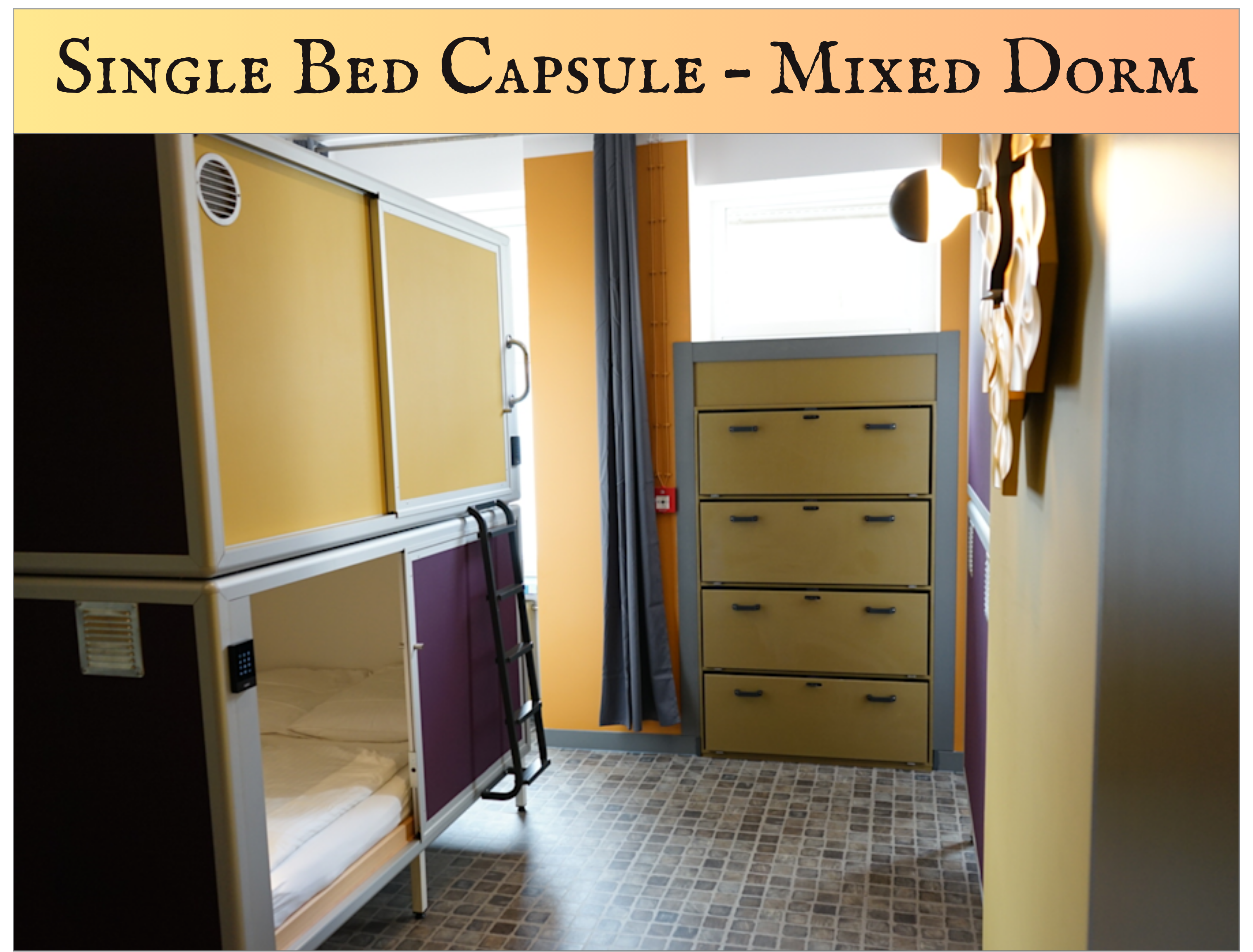King-size capsule shared with additional capsules