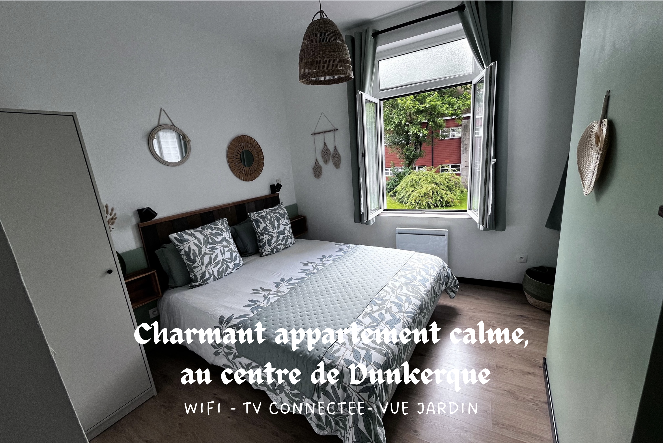 Charming quiet apartment, in the center of Dunkirk