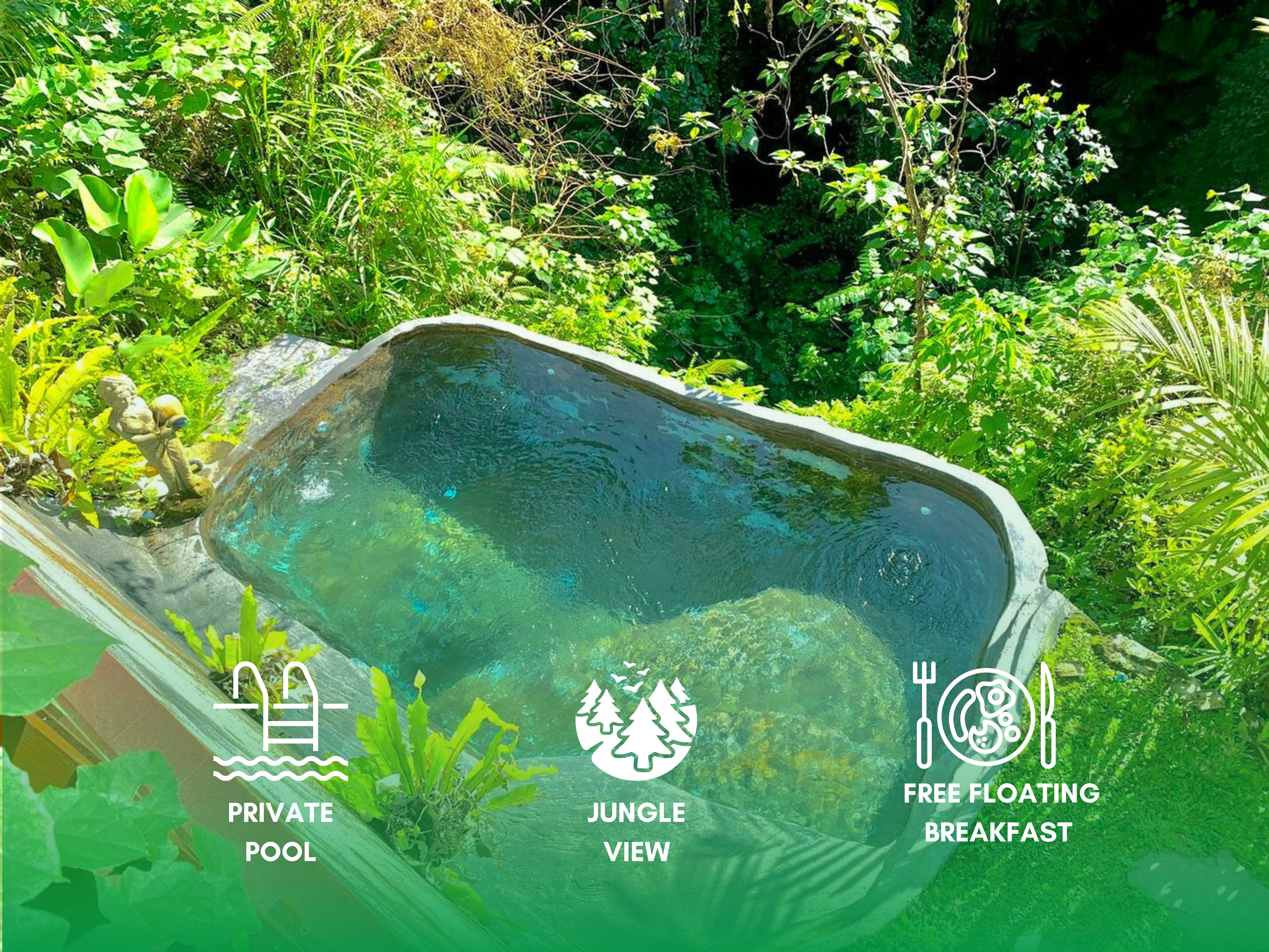 1 BR Villa With Private Pool With Jungle View