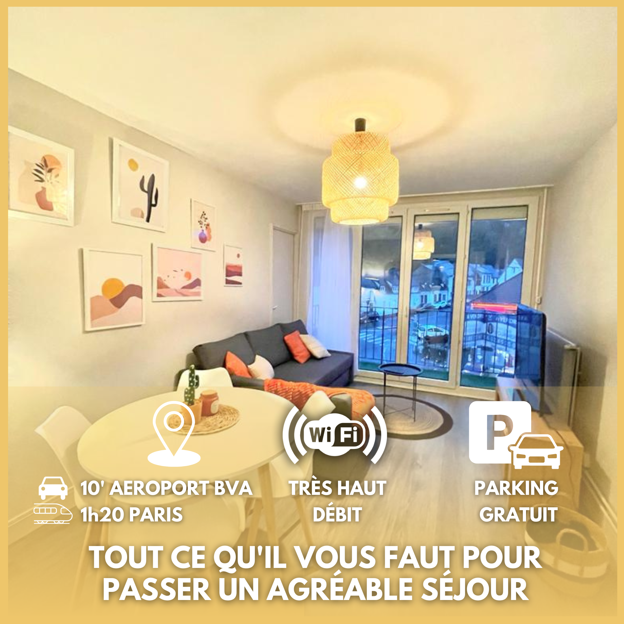 Le Faubourg • ideal airport/train station/city center