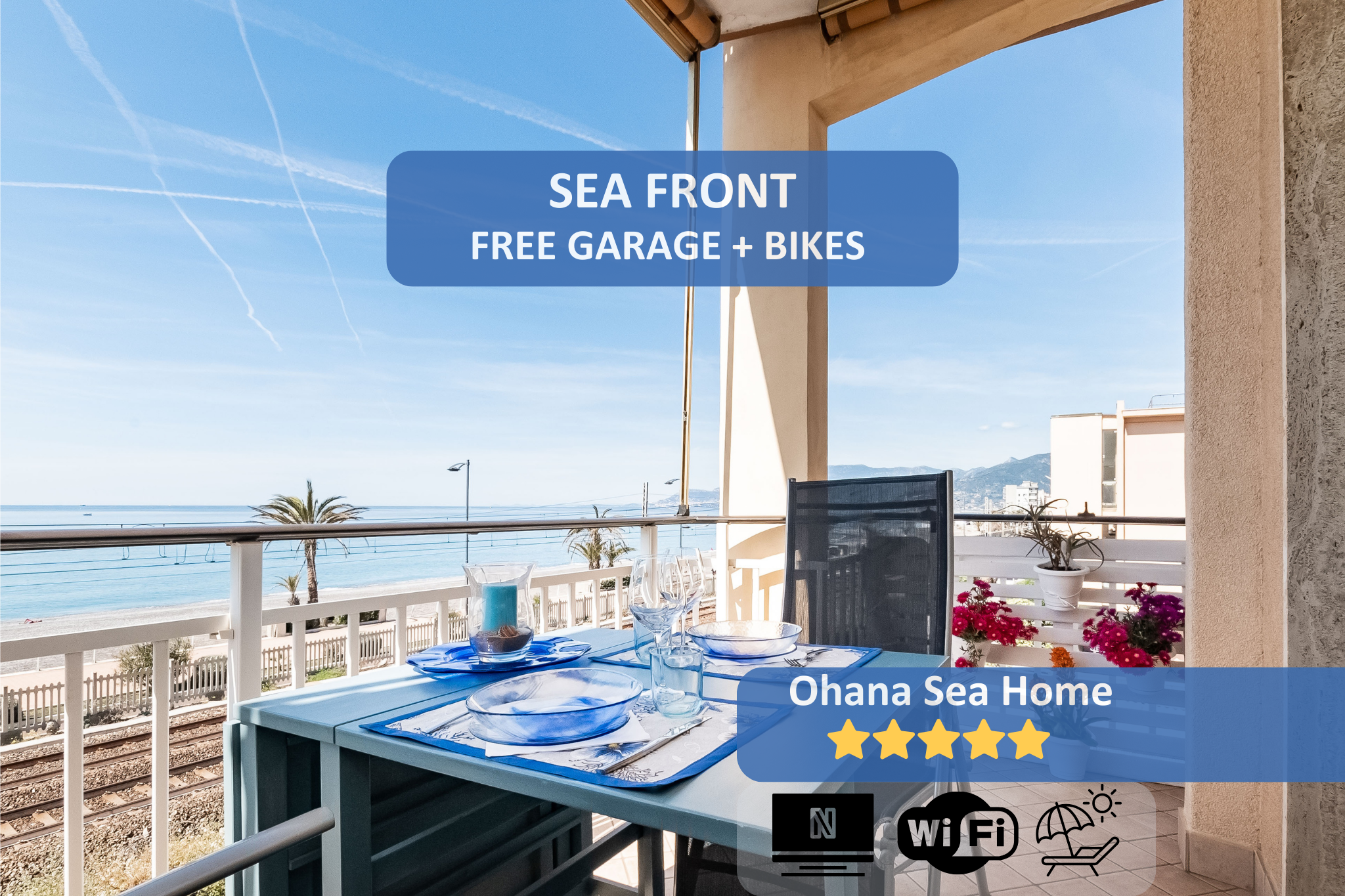 [SEA FRONT] Free Garage + Bikes