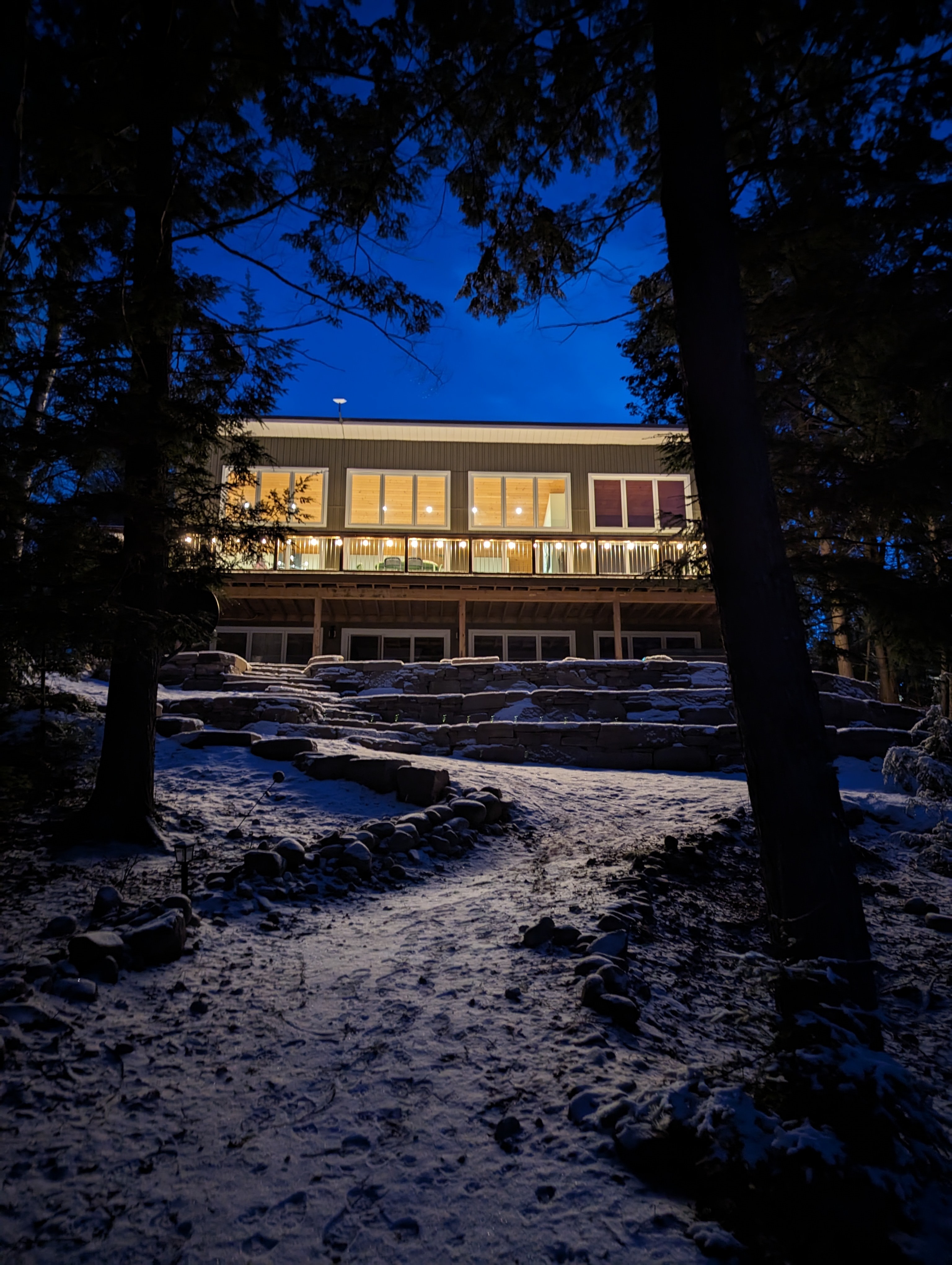 Big House on Little Cameron Lake