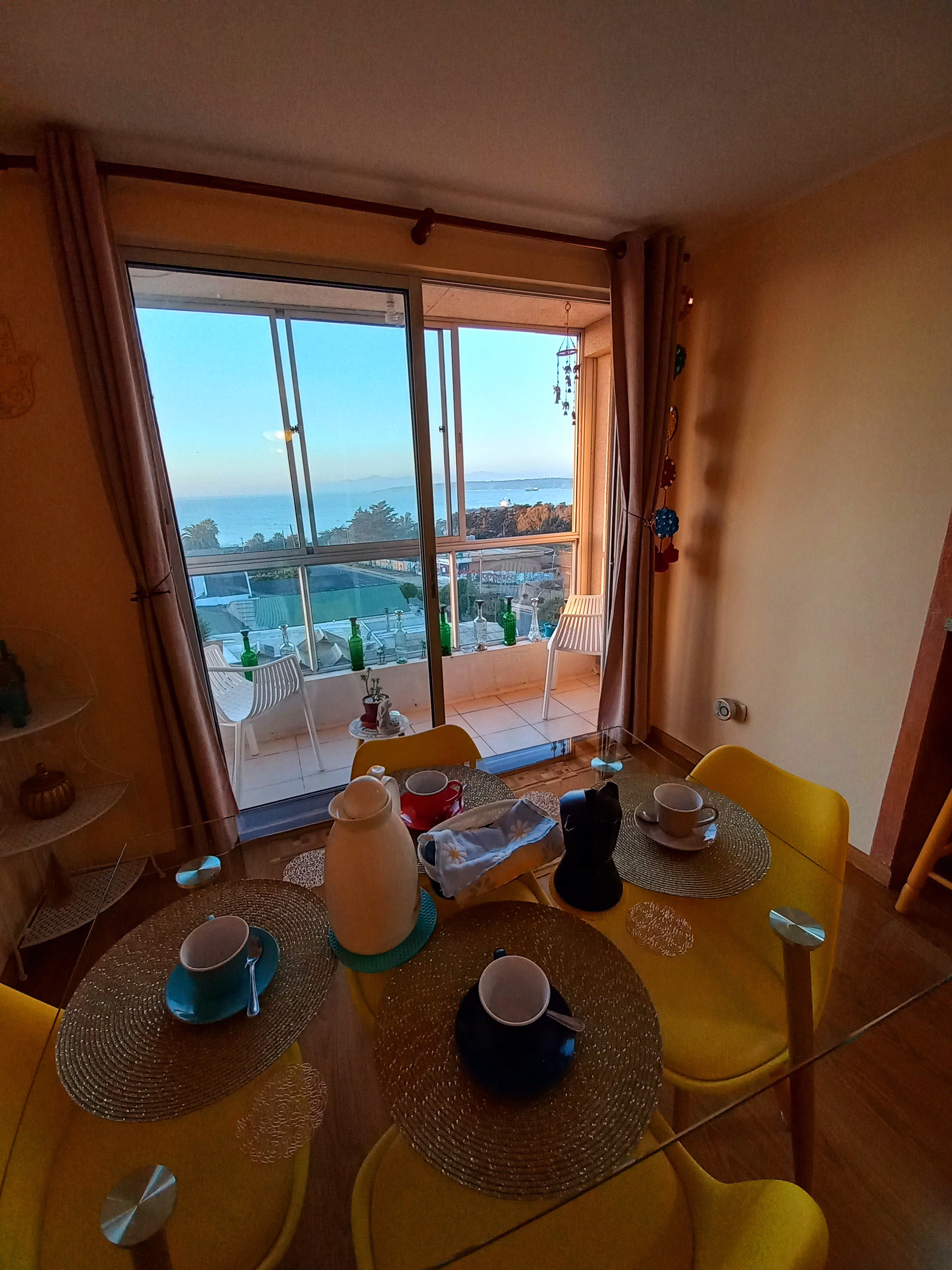 Apartment with sea view in Quintero
