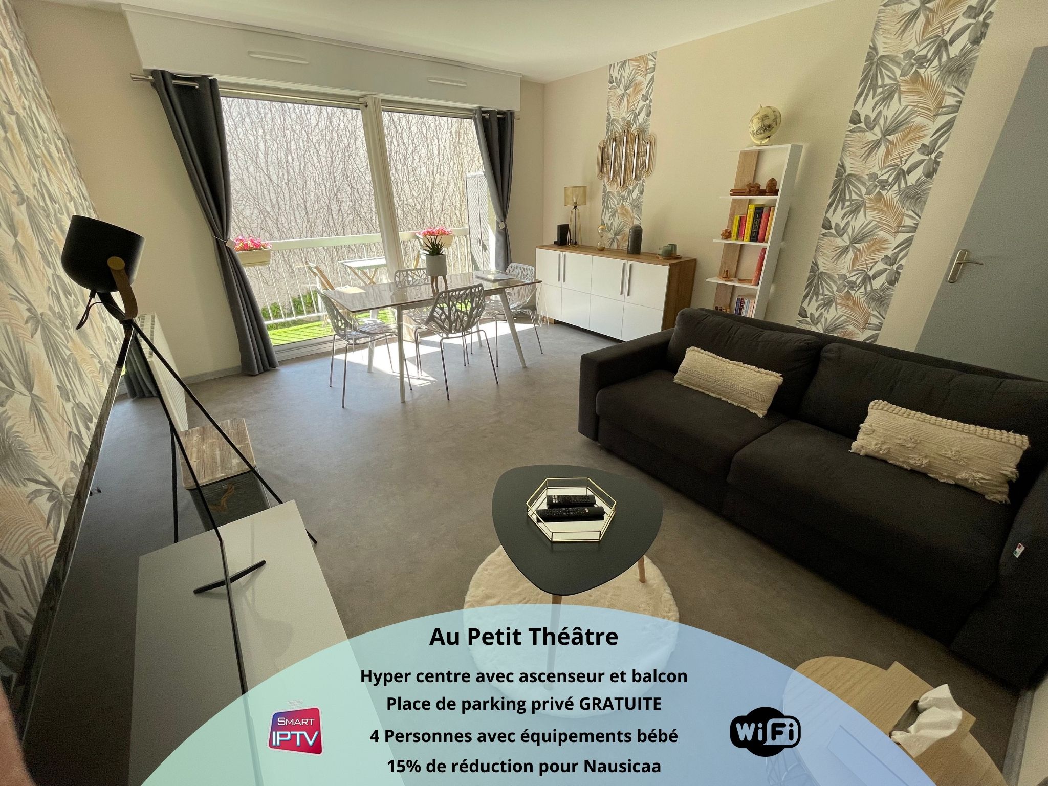 Au petit Théâtre, Cosy apartment in hyper center