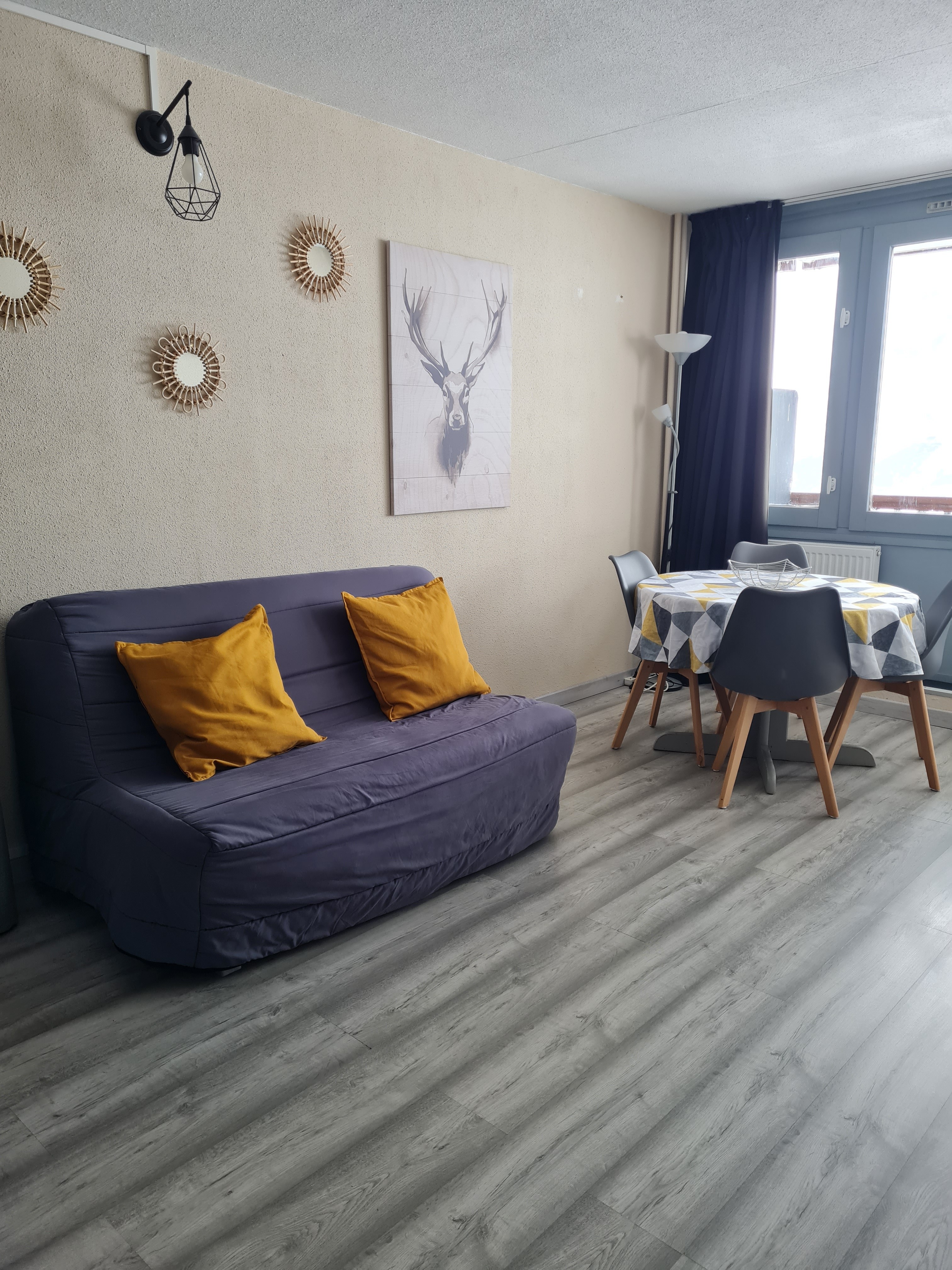 Studio 4/5 pers in La Mongie-Tourmalet