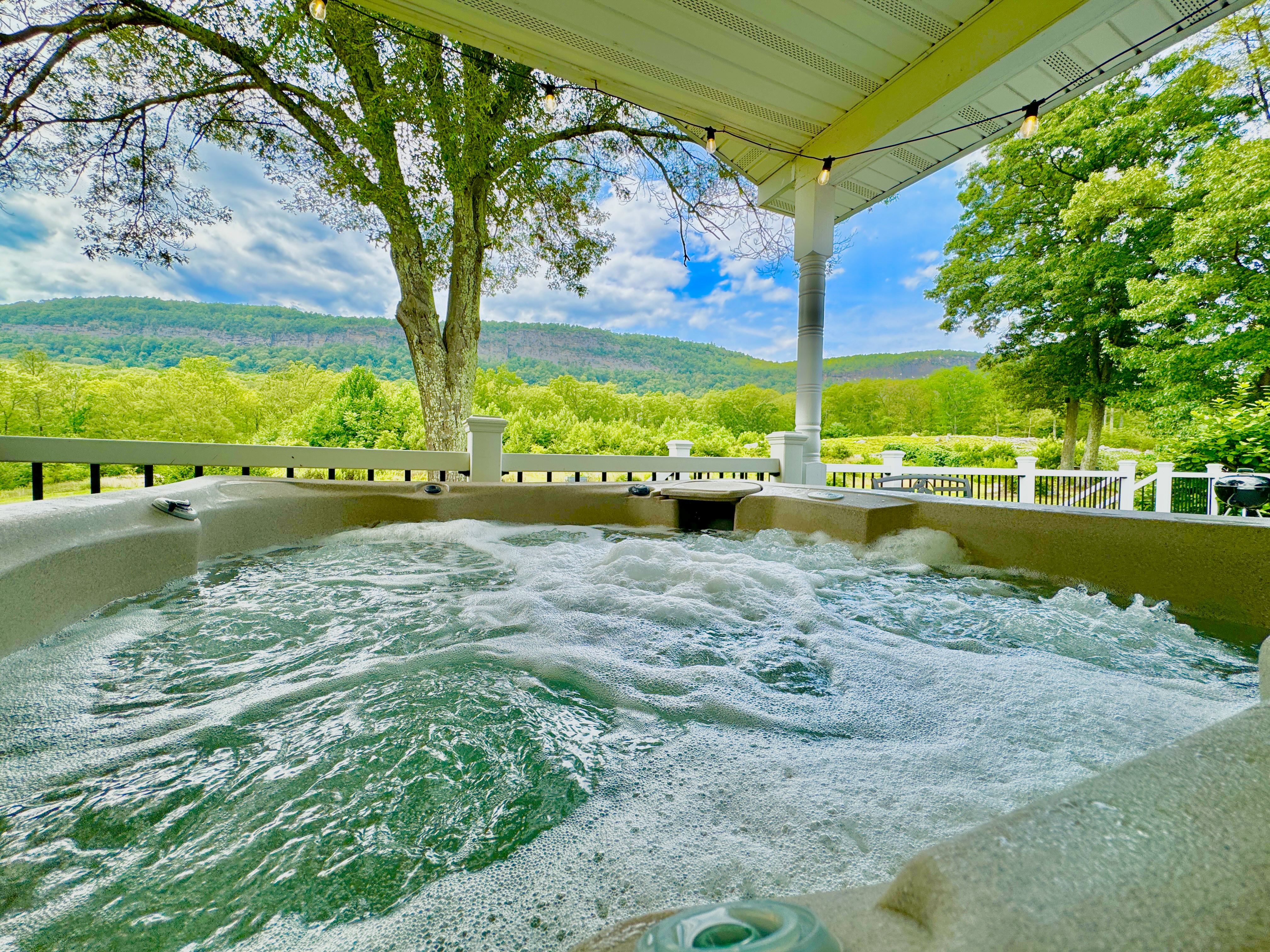 The Yuzu- stunning mountain retreat with hot tub!