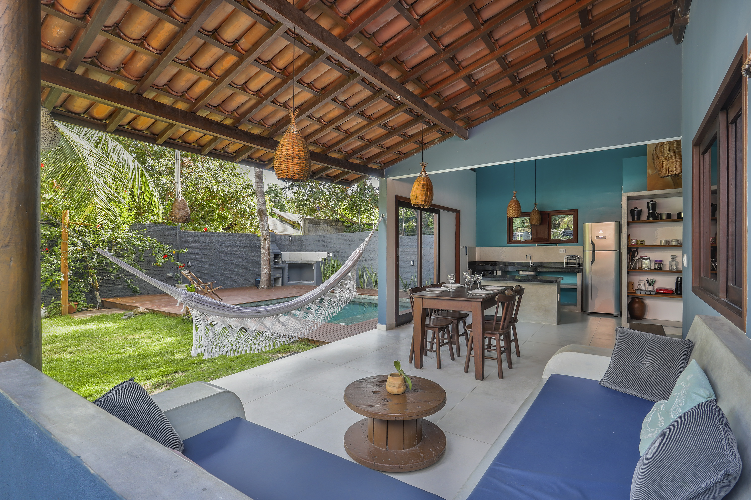 Casa Beija Flor Pipa with private pool and air