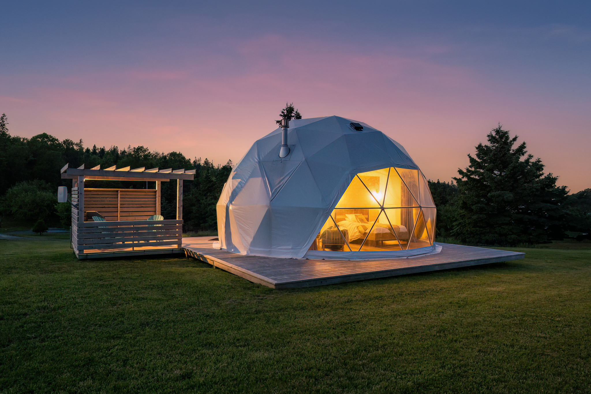 Glamping Domes near Lunenburg: StarGazer (#2 of 4)