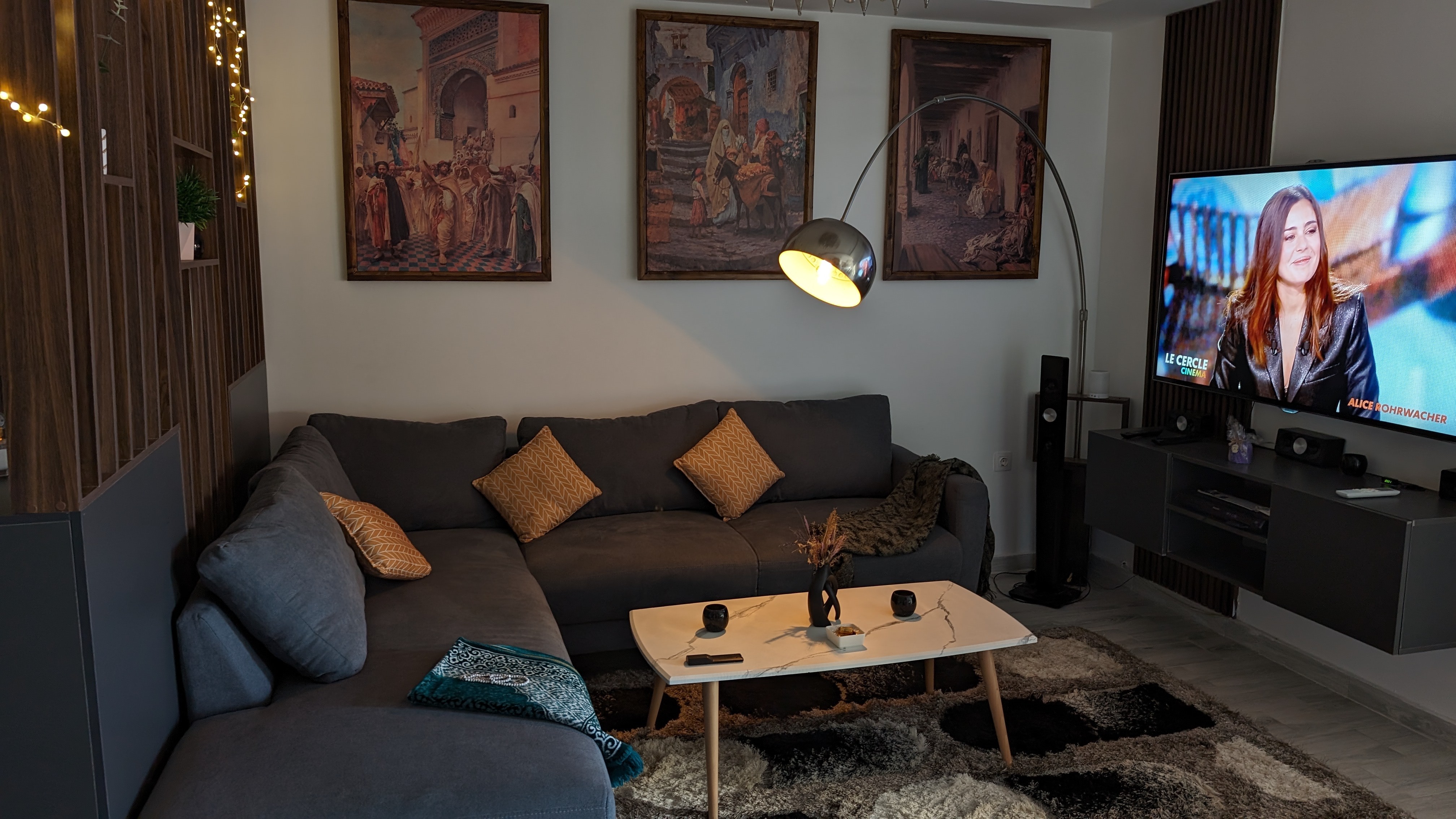 cozy apartment, sea view