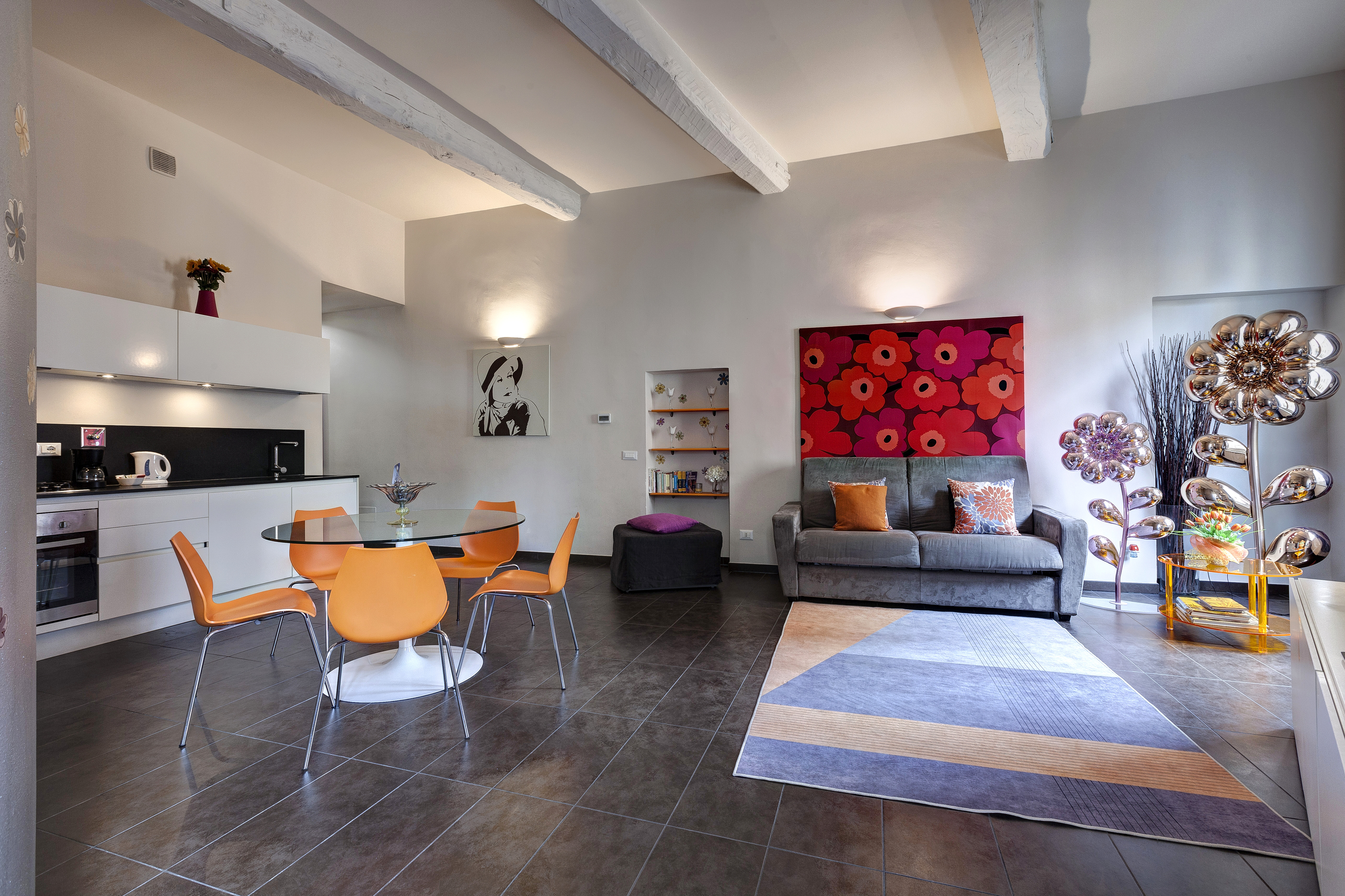 Flowers' Suite, 1 bedroom, front MedicI Chapel in Centro Storico, Florence