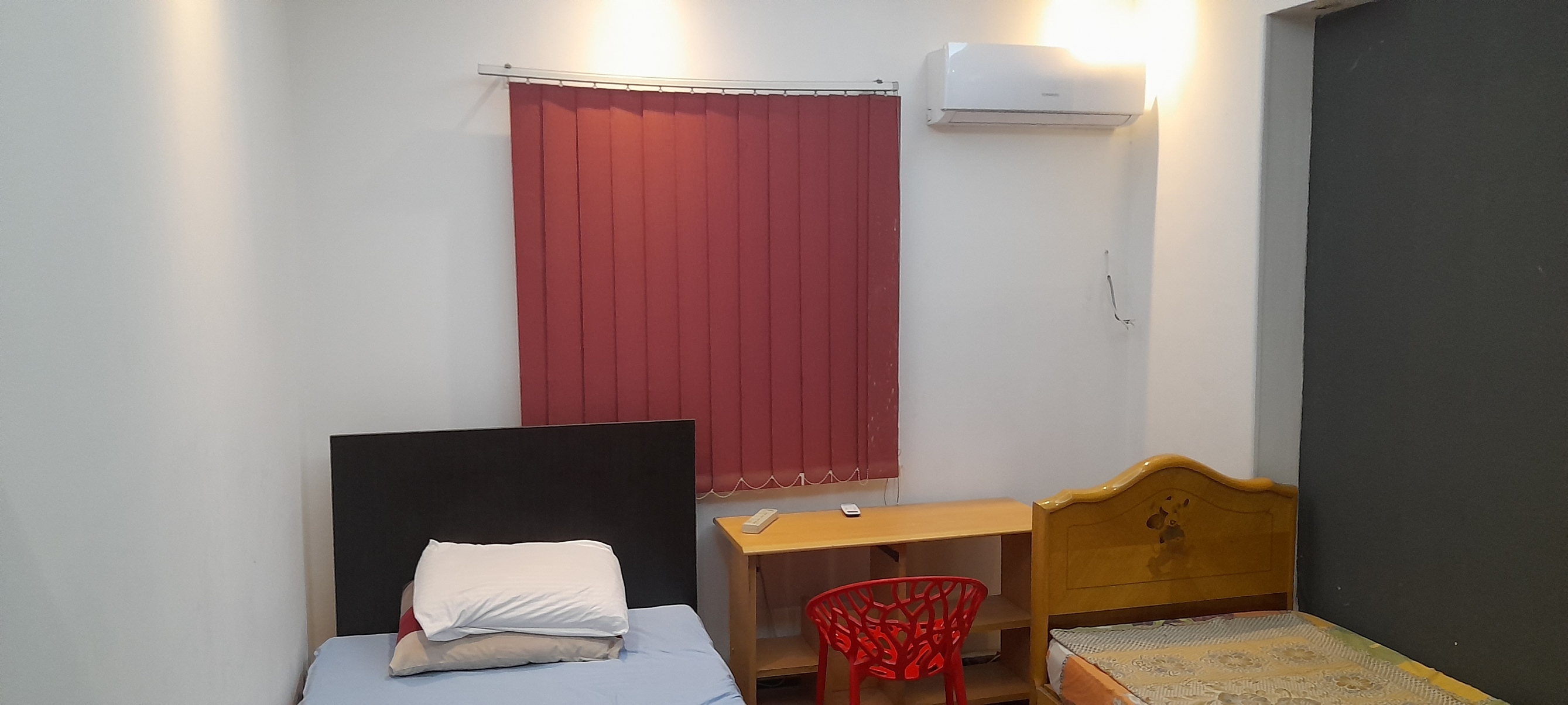 R#02 Singl or D Room@shared apartment ground floor