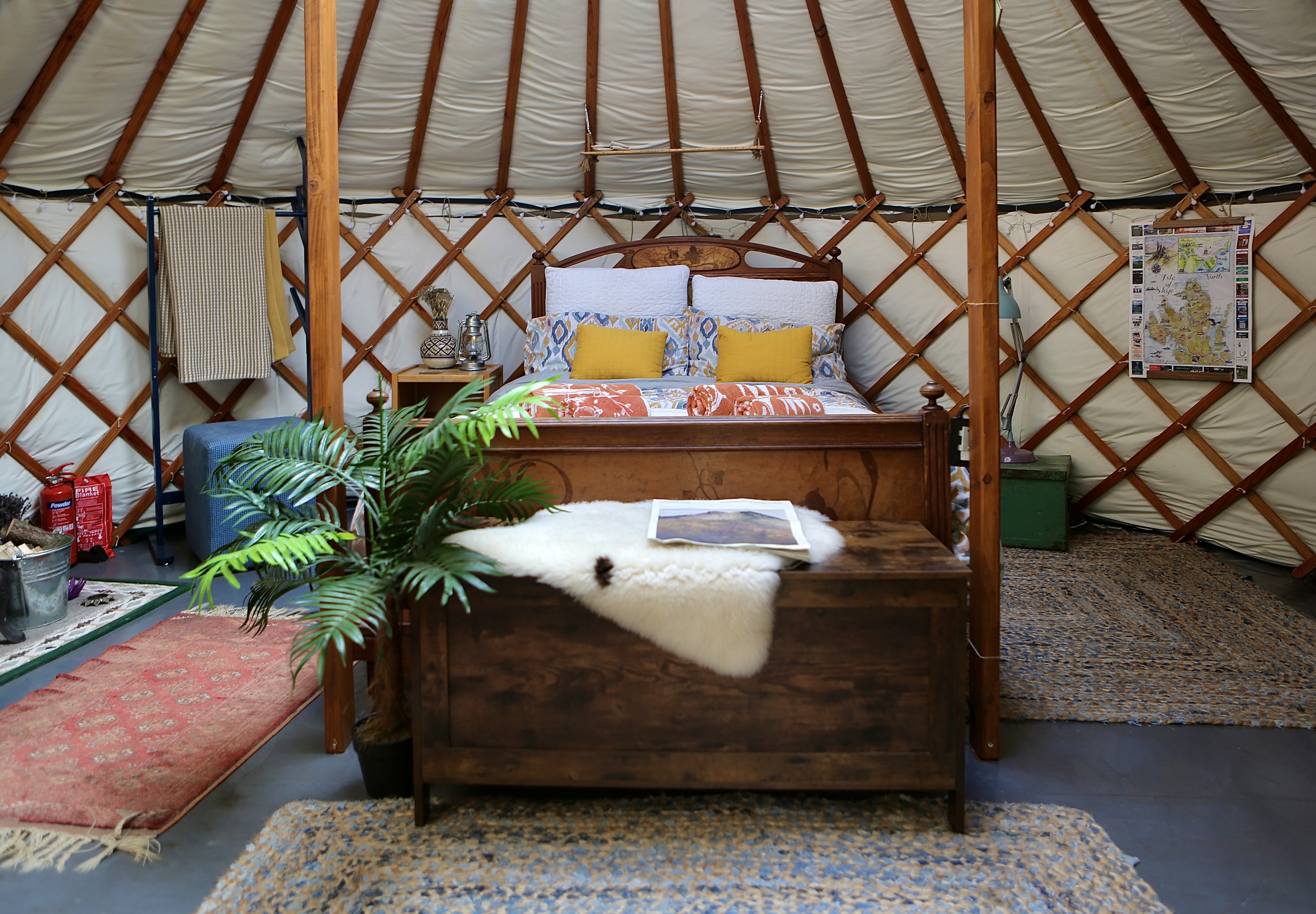 Rustic Yurt in Wild North Skye