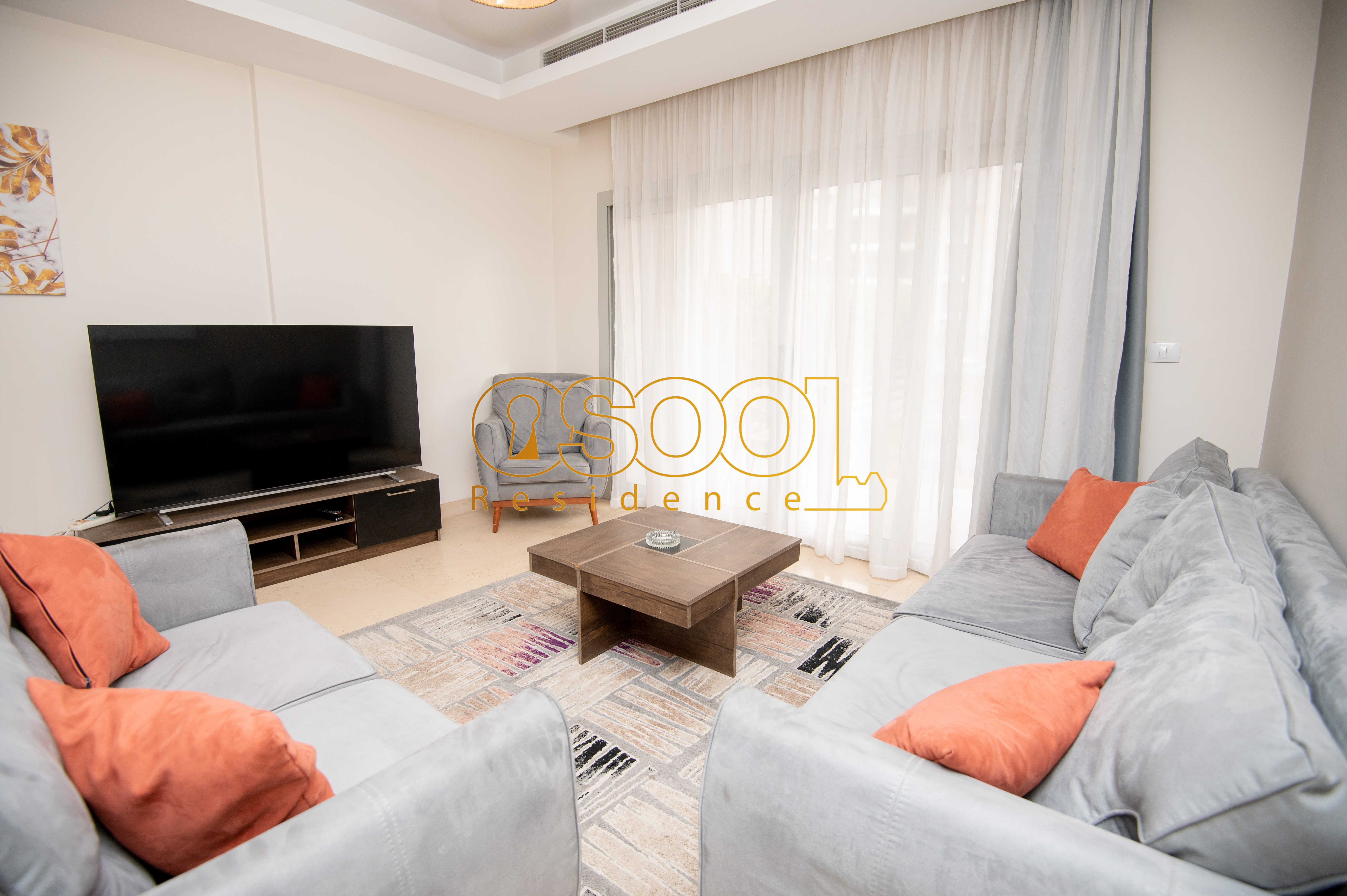 luxurious 2br with garden in Cairo festival city
