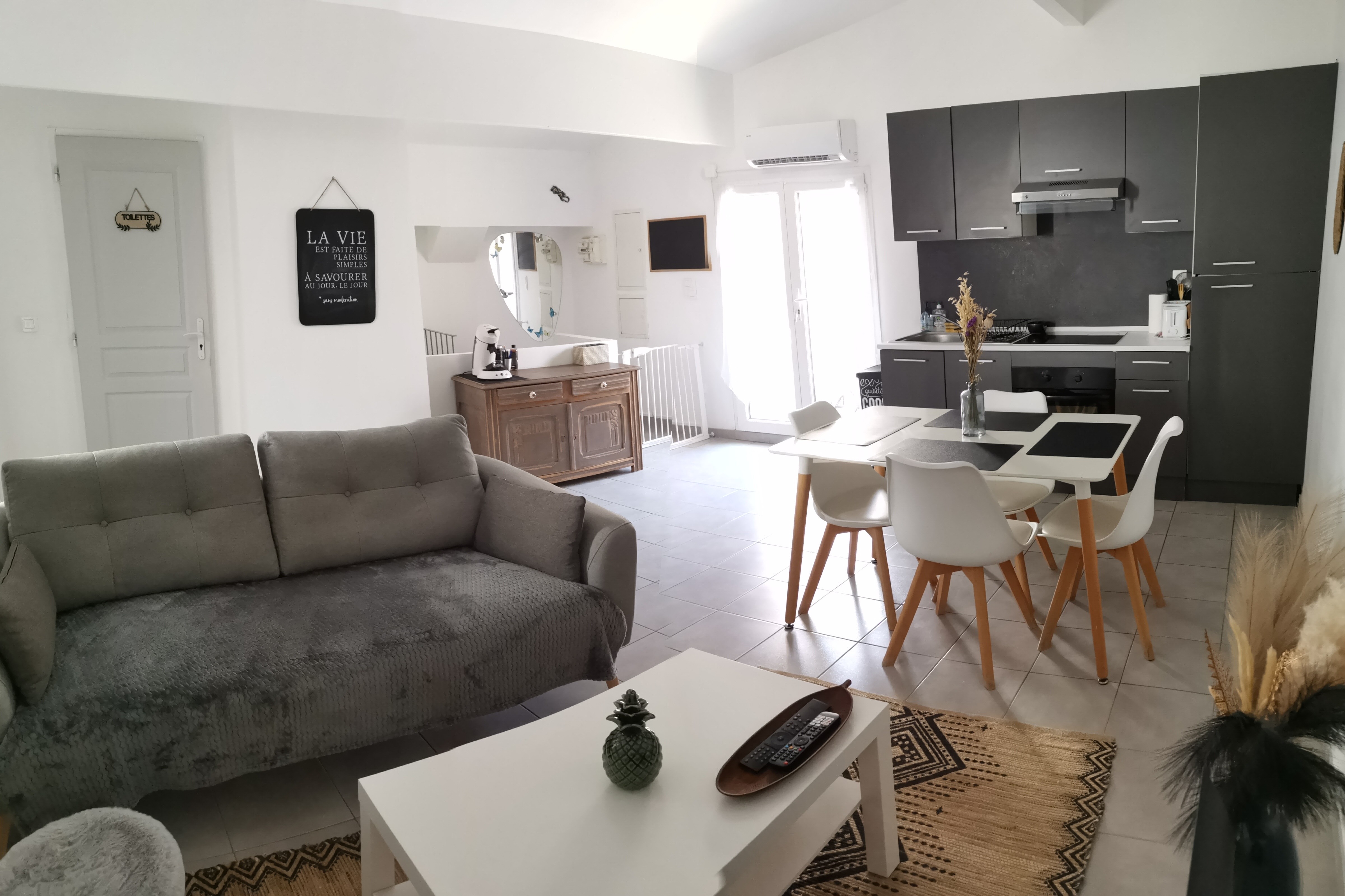 Apartment near the port.