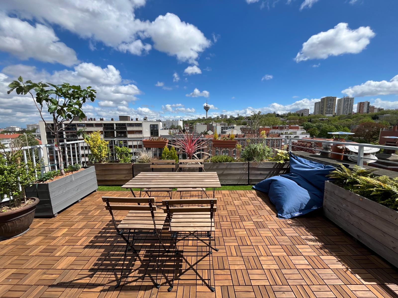 Cocooning Flat & Rooftop