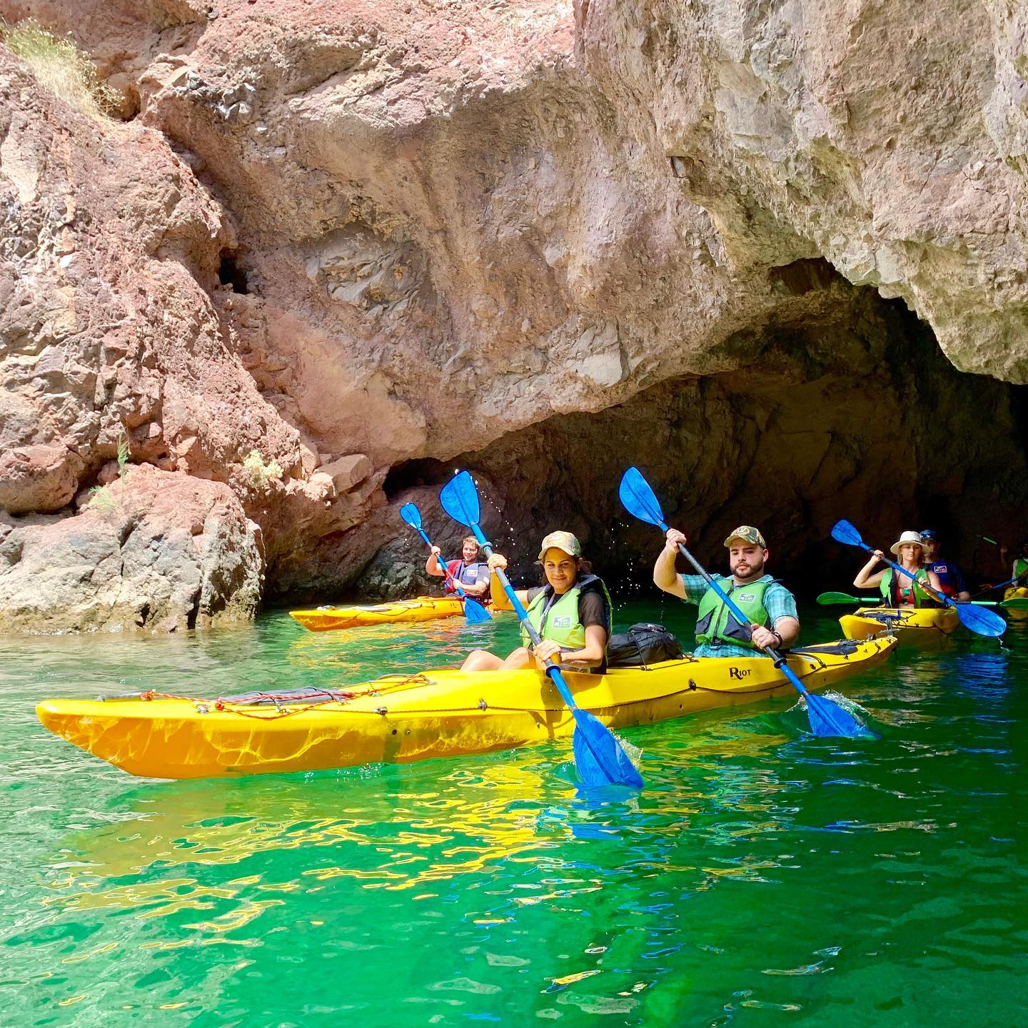 kayak tours from las vegas