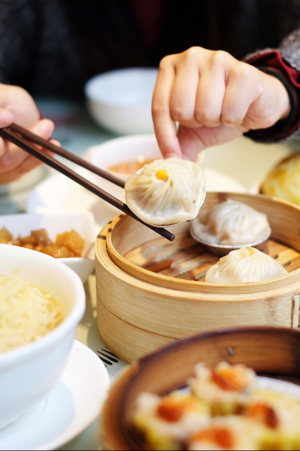 Traditionelles Dim Sum im lebhaften Chinatown Airbnb