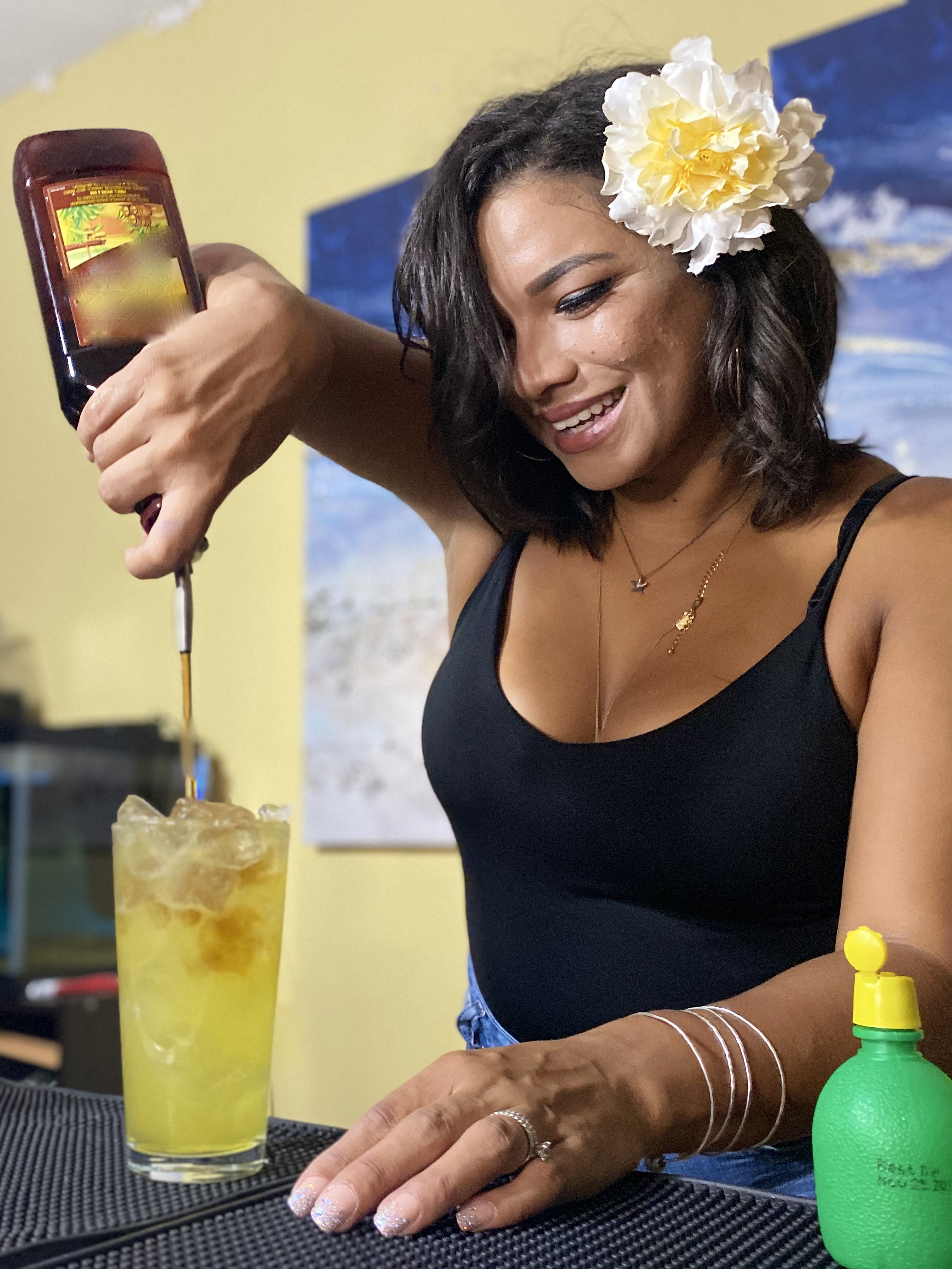 Paradise bartender the DiscoverNet