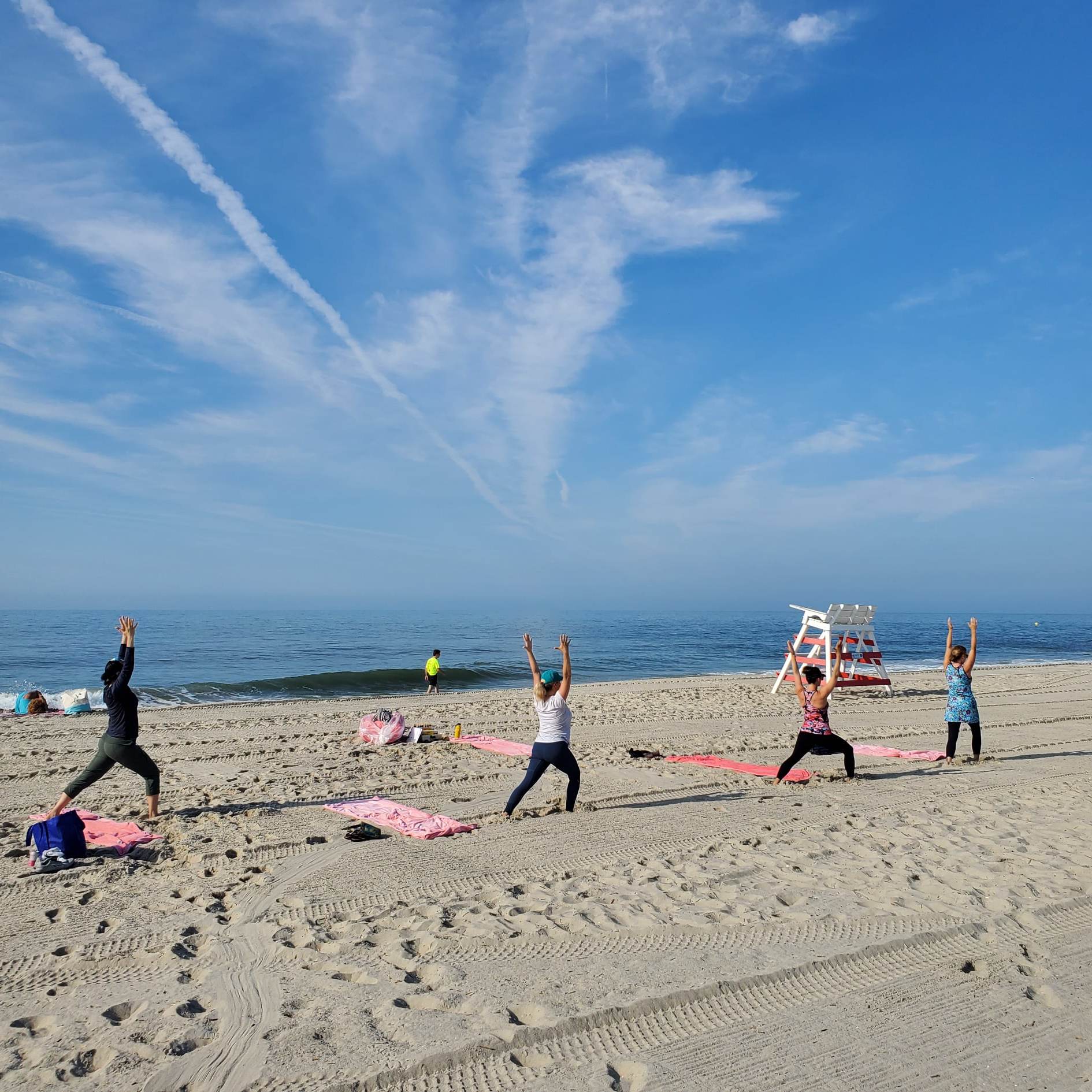 Private Beach Yoga in Cape May w/ Kelsy Airbnb