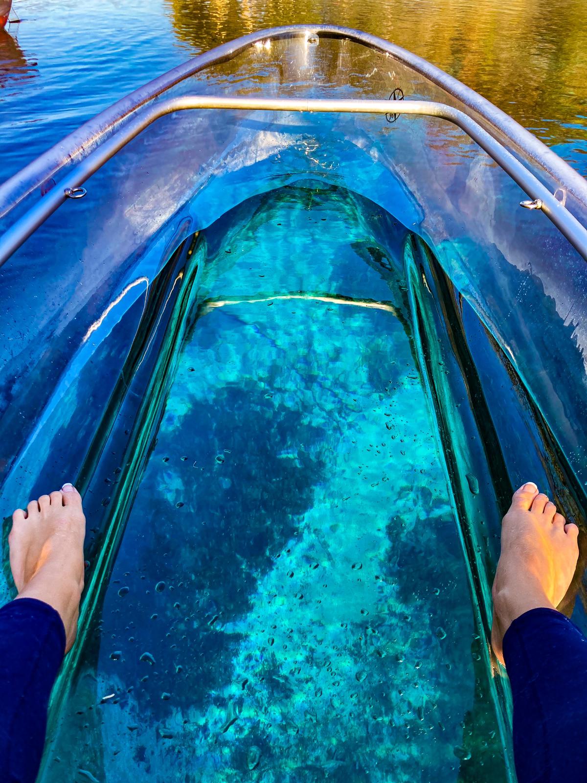 Clear kayak tour through Silver Springs Airbnb