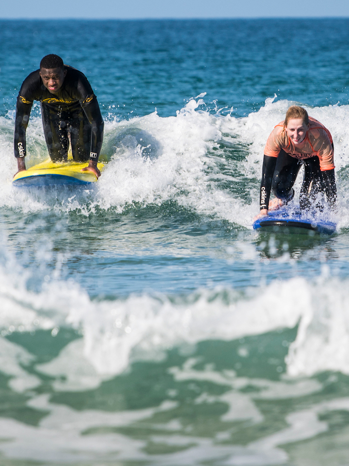 Introduction to Surfing & Wild Camp Airbnb