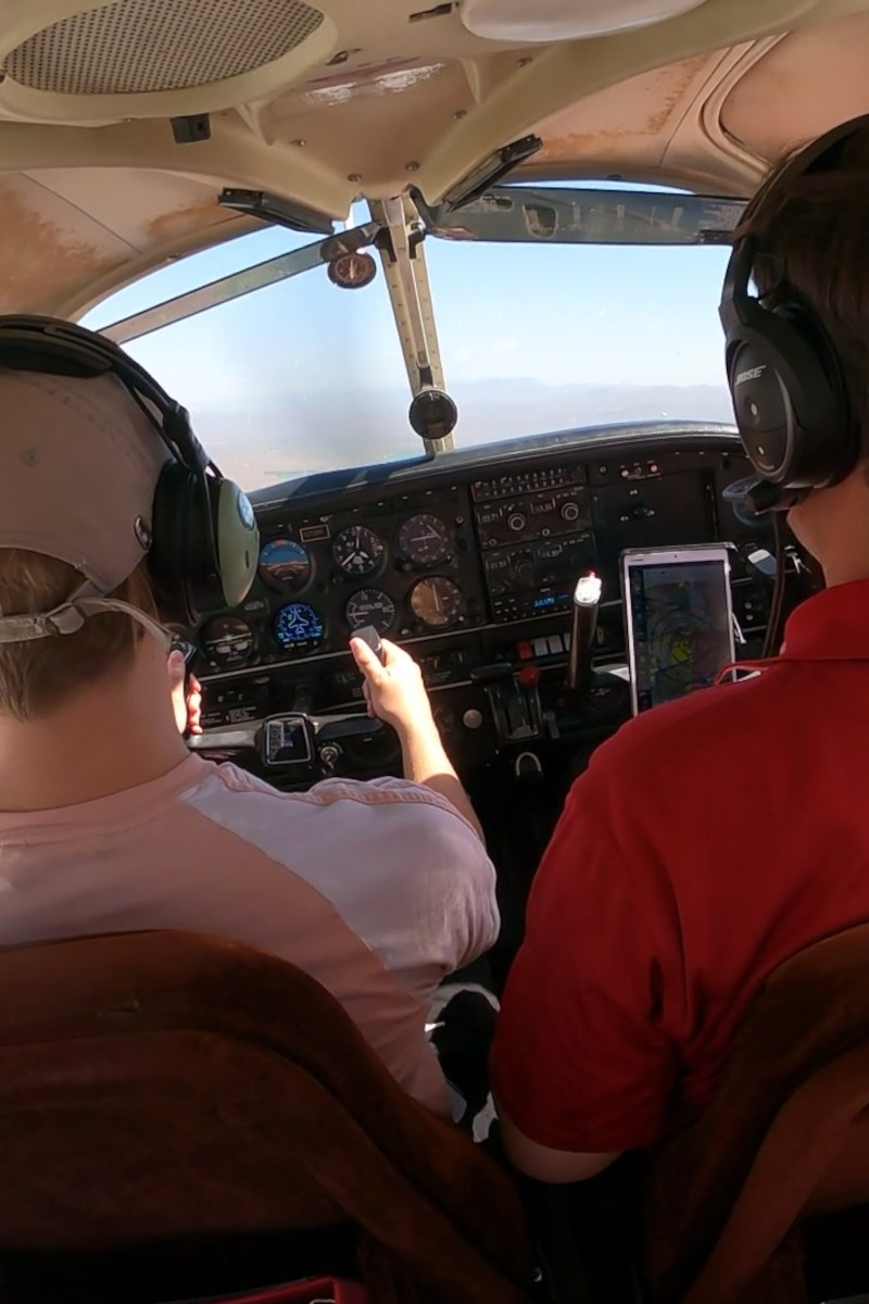 Fly an airplane with a professional pilot Airbnb