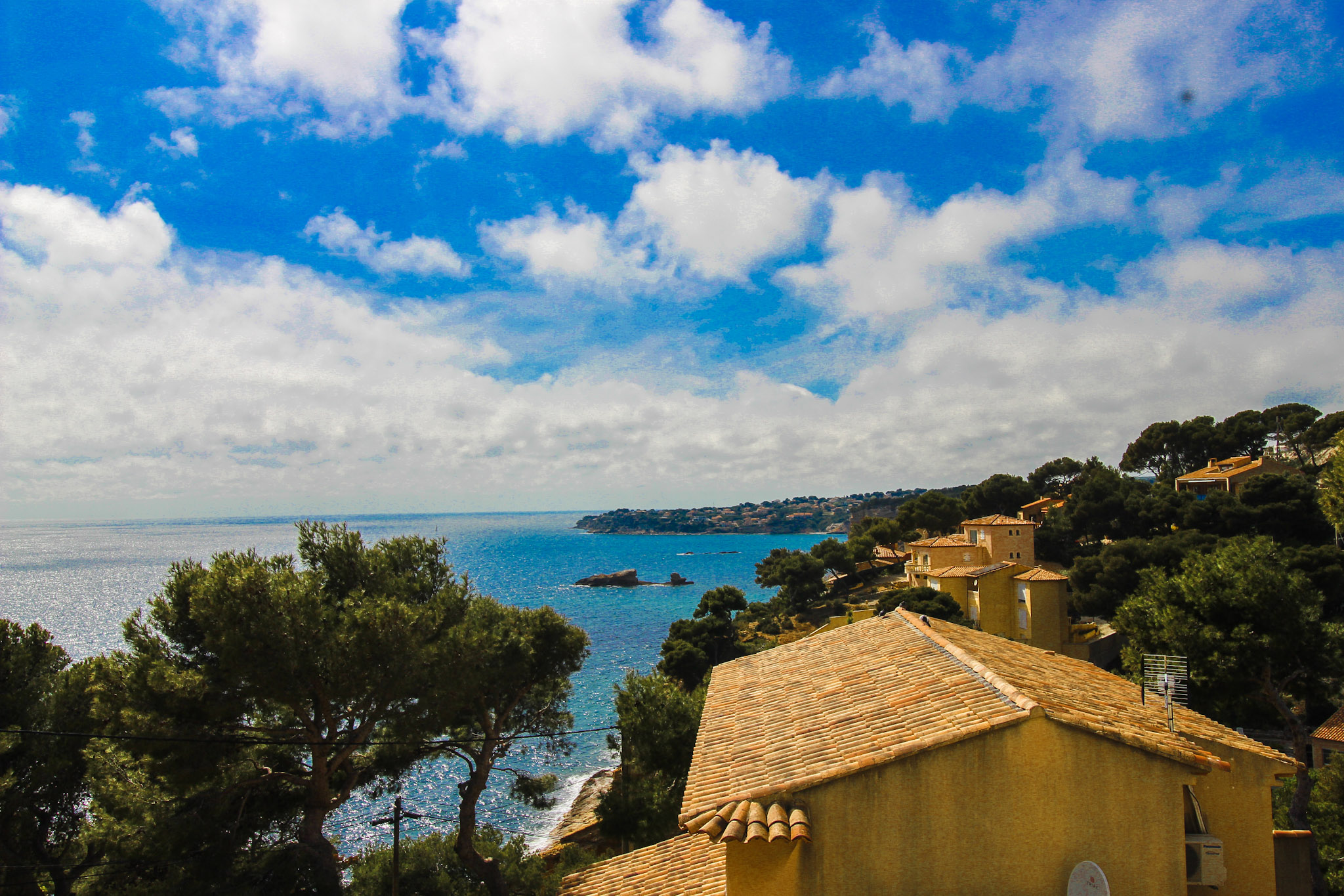 Sea view studio and terrace 40m2