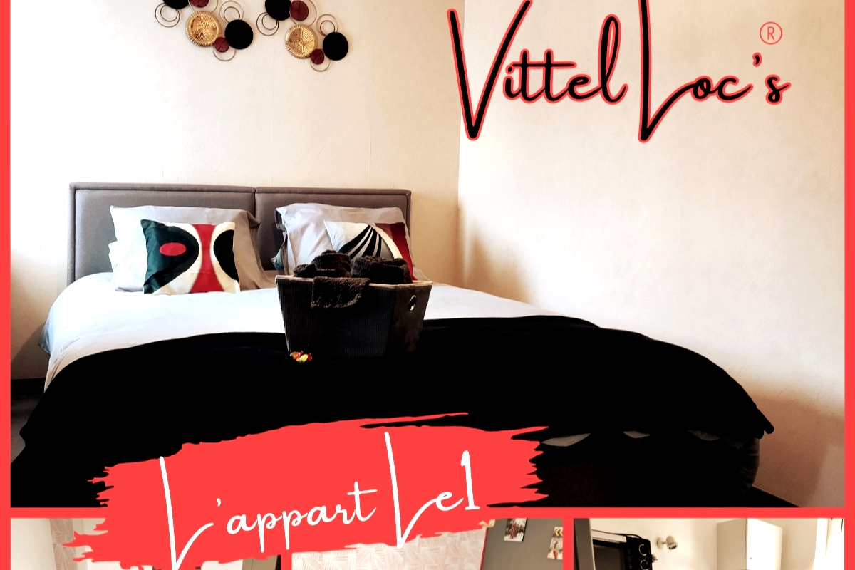 Vittel Locs Le 1, bright T2 with separate bedroom