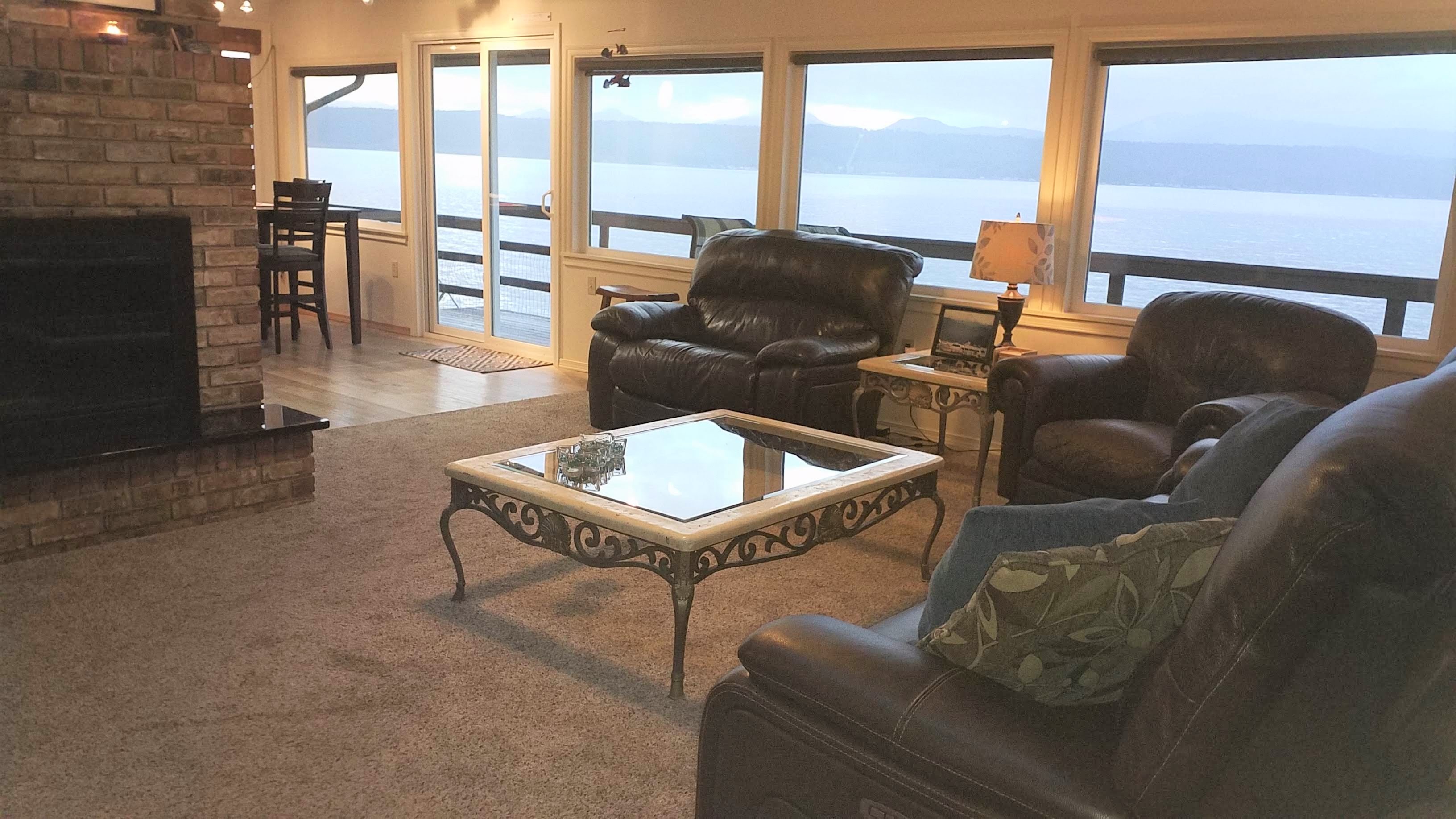 Epic waterfront views! Union, WA near Alderbrook Houses for Rent in