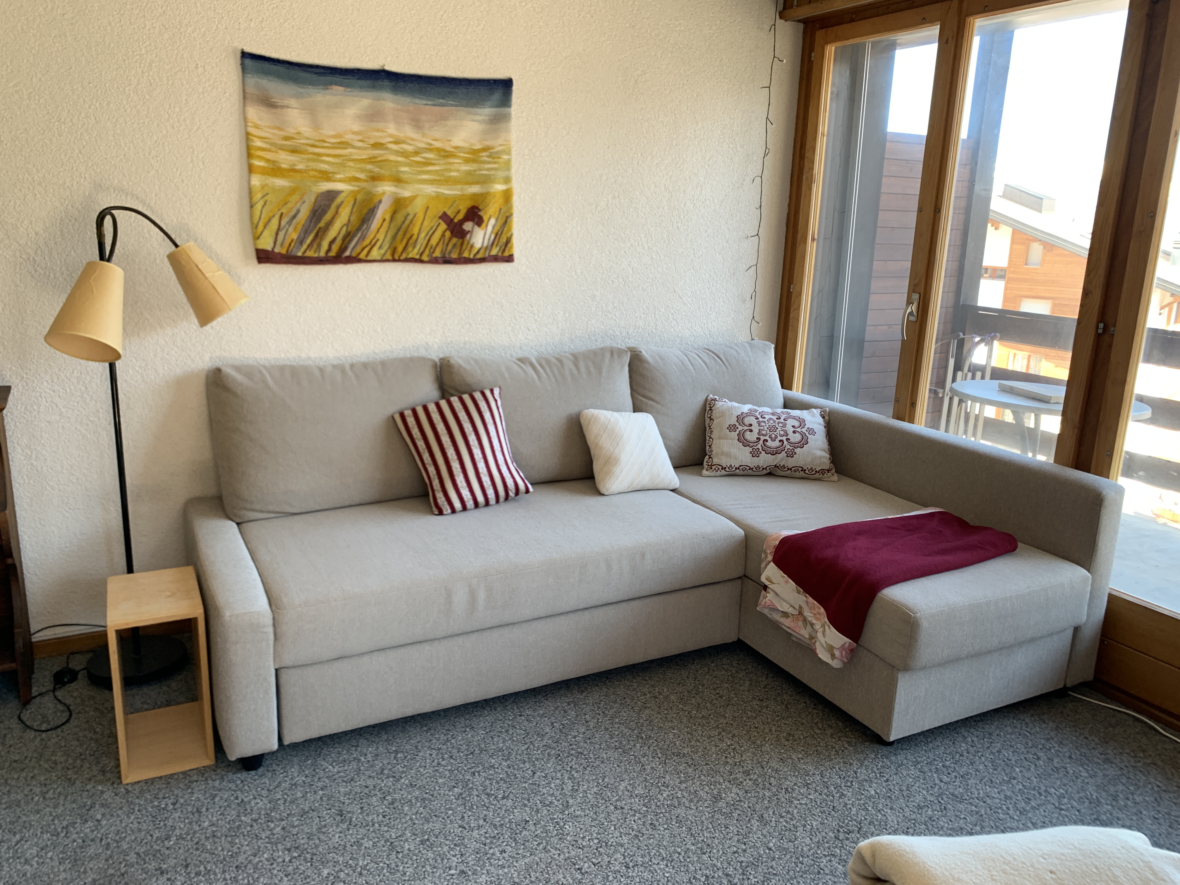 Charming apartment with 2 balconies in La Tzoumaz