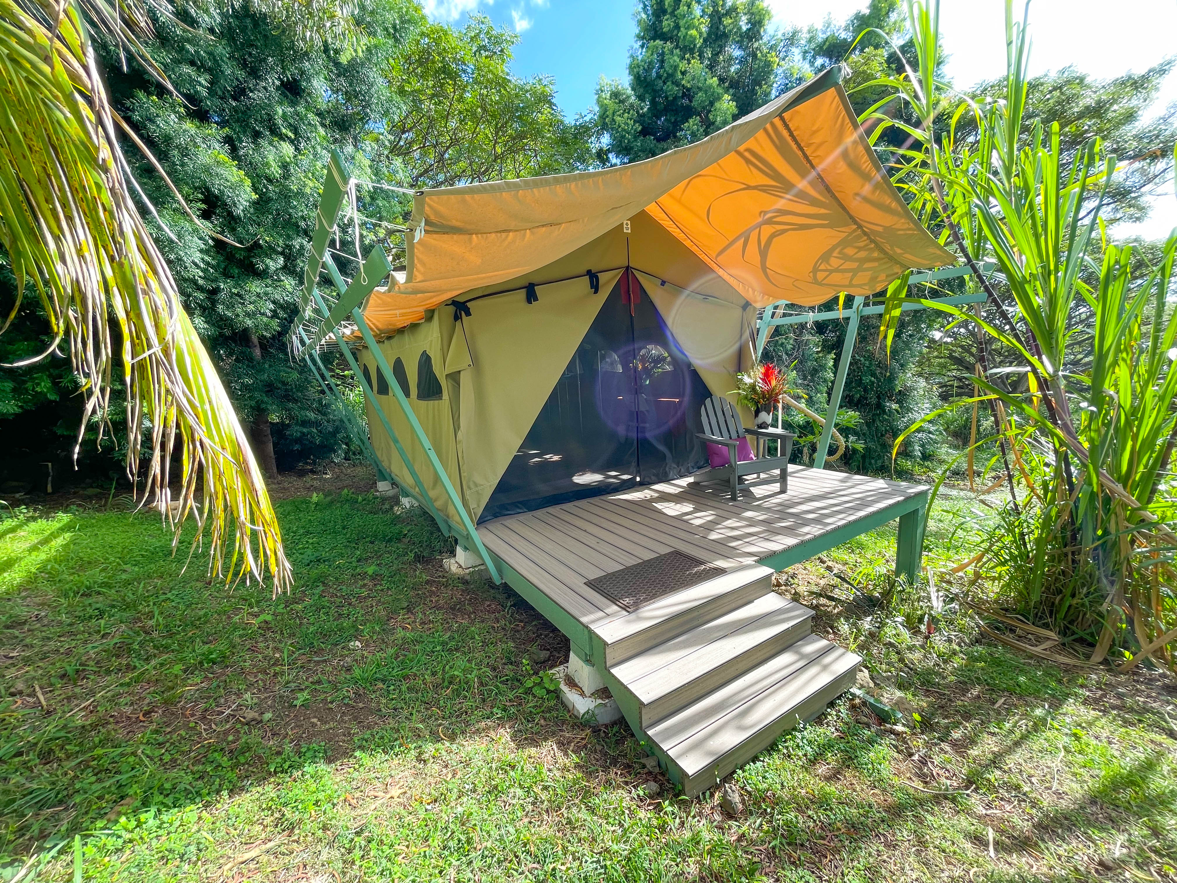 Bamboo Canopy with Shared Kitchen and Bath