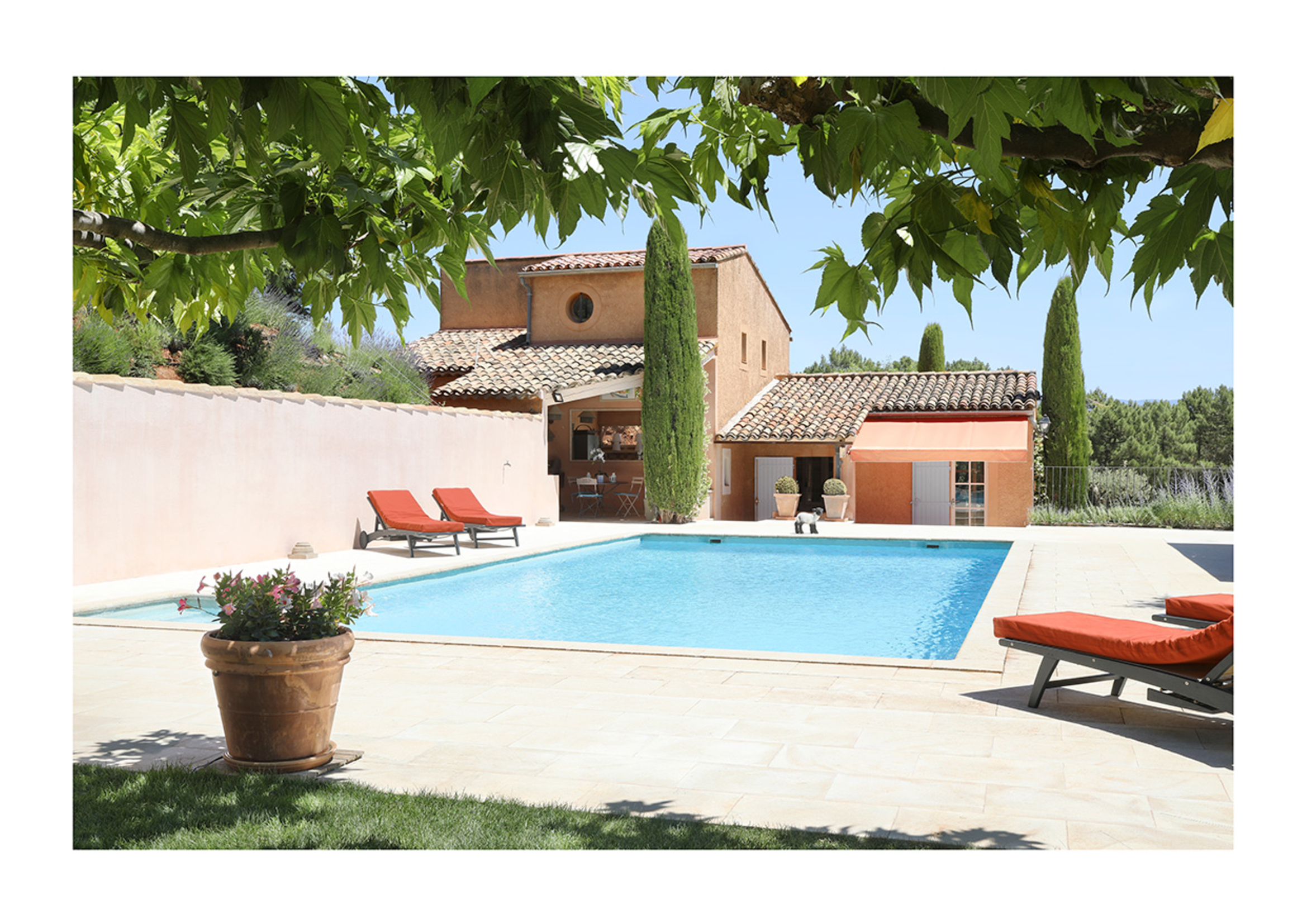 Luberon 6 Bedroom Pool Panorama Canyon Ocres