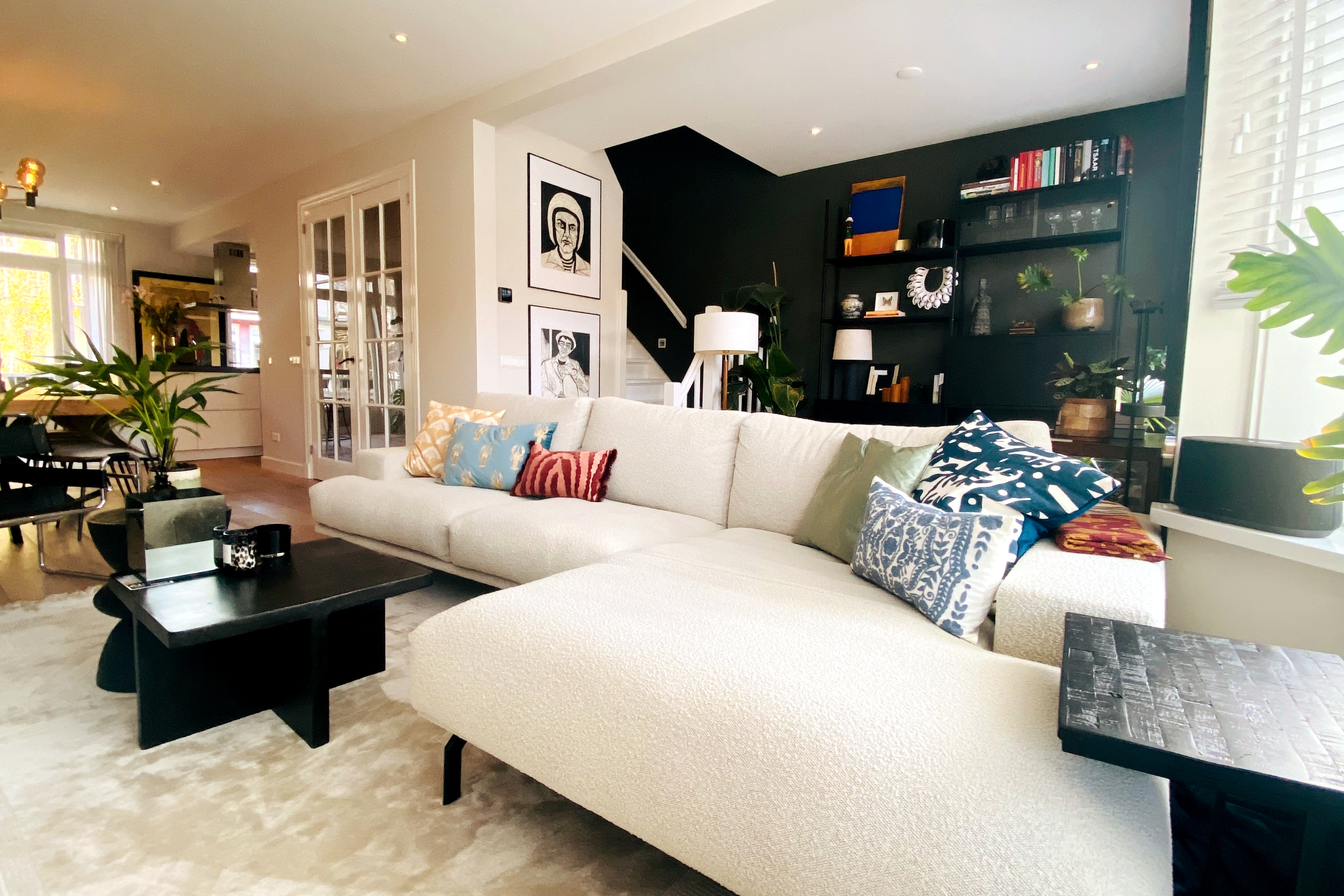 Big two-floor apartment with green roof terrace — Amsterdam stay