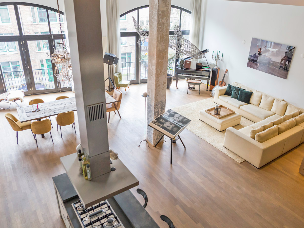 Big trendy family loft in city center Amsterdam — Amsterdam stay