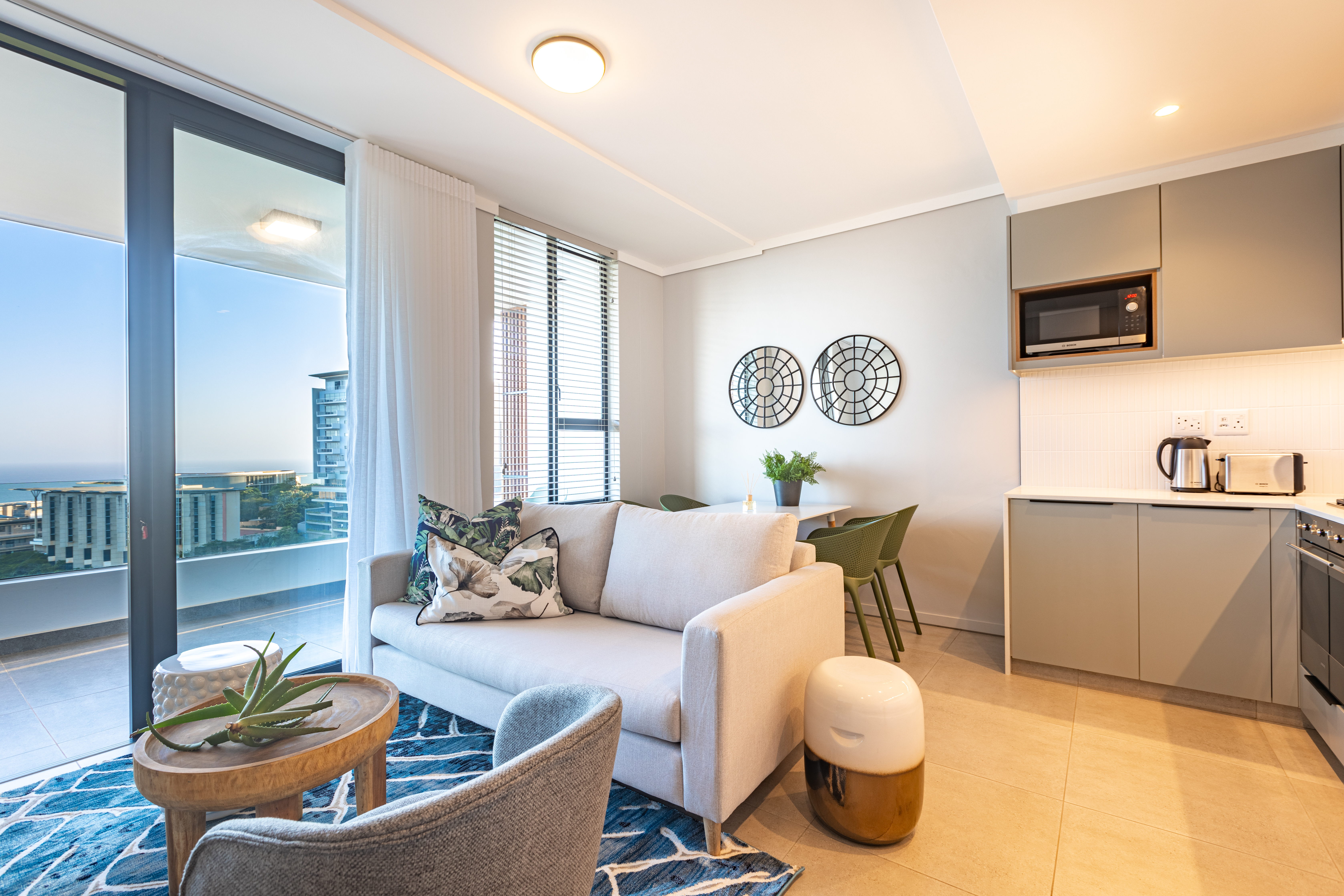Stunning unit with Ocean Views & Steam Room