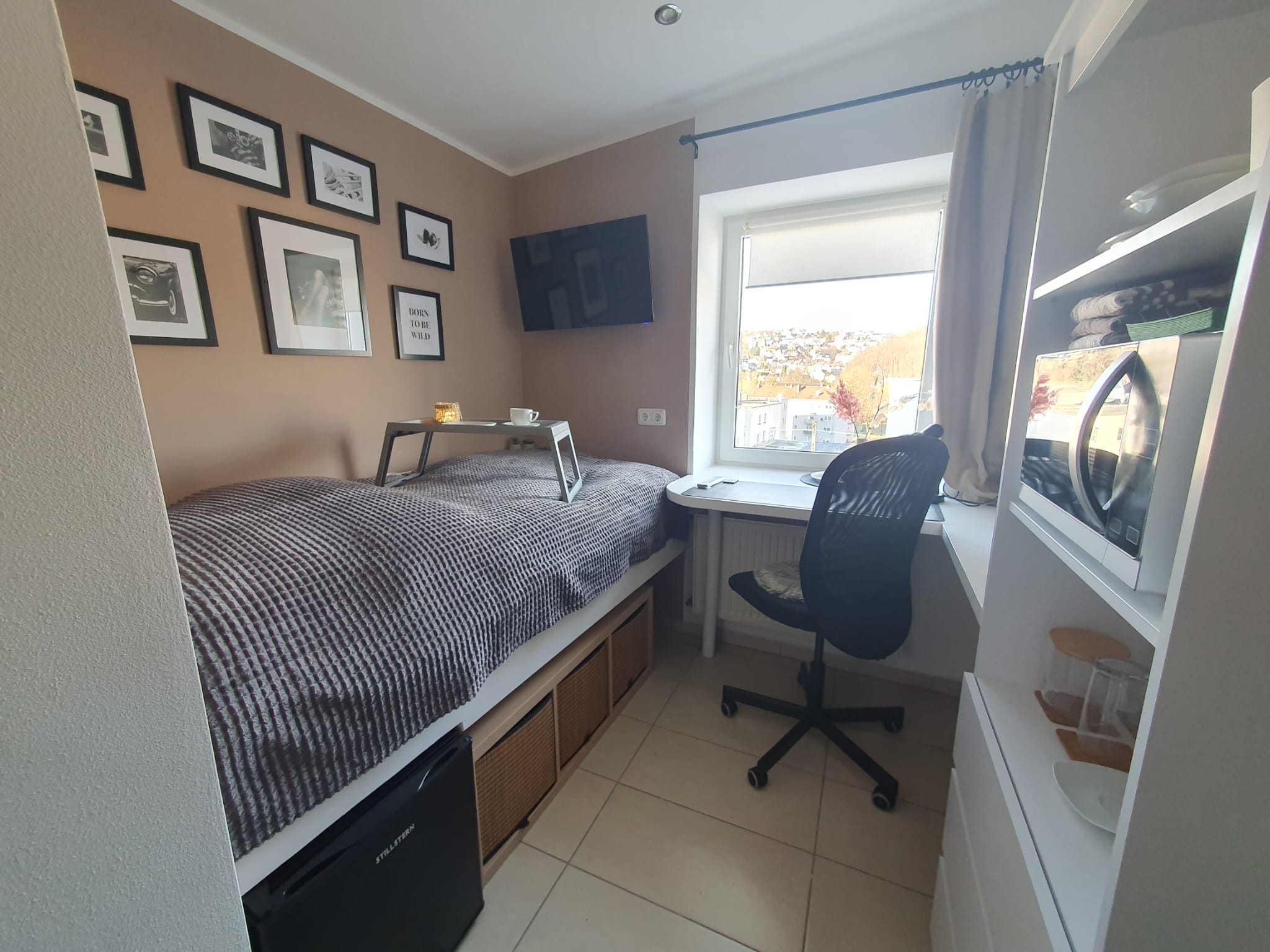 Sweet little apartment with a view