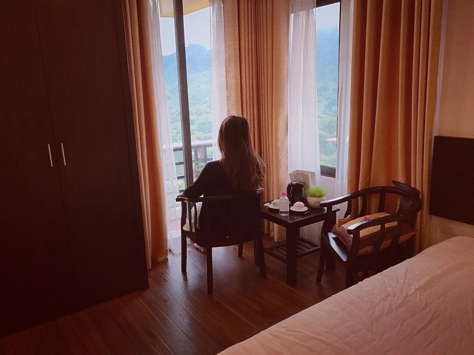 SapaMountain Hotel (Mountain view room with 1 bed)