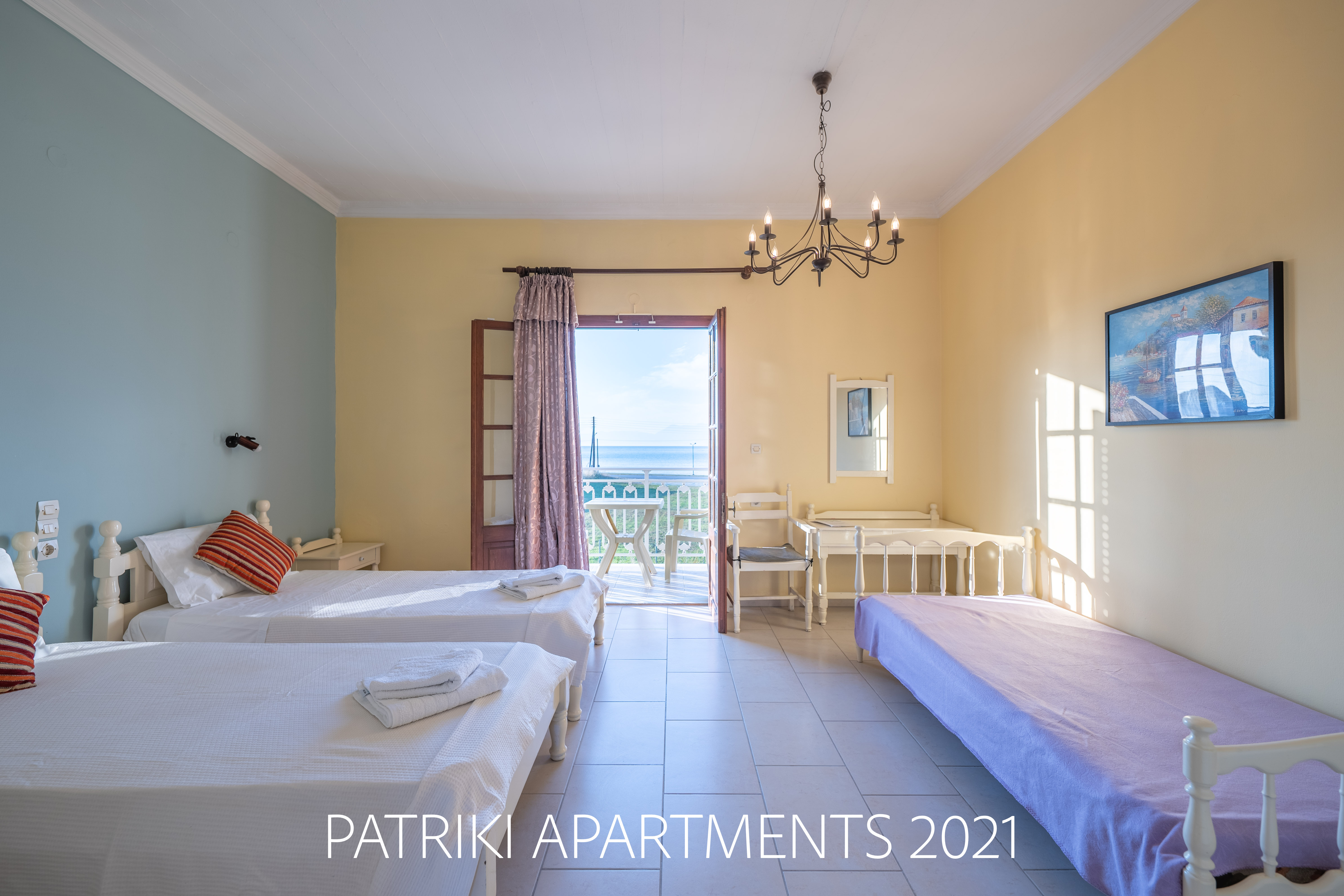BEACH VIEW APARTMENT. Short walk to Sidari Beach.