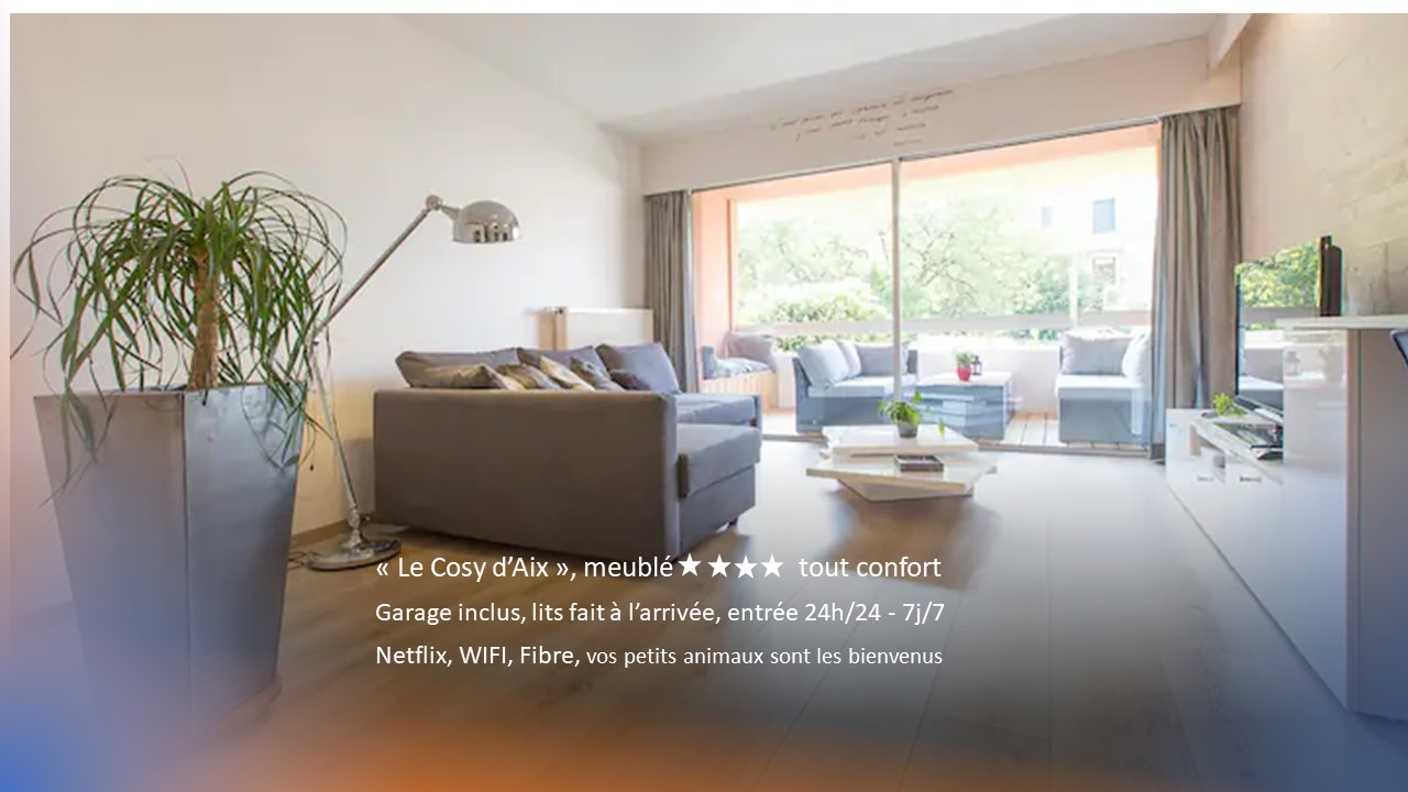 Downtown 4* quiet & comfort 2P+C+garage+terrace