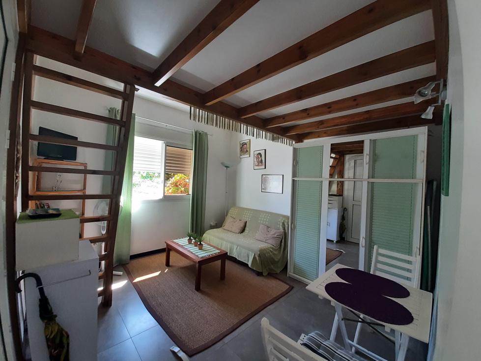 studio and garden in Reunion island