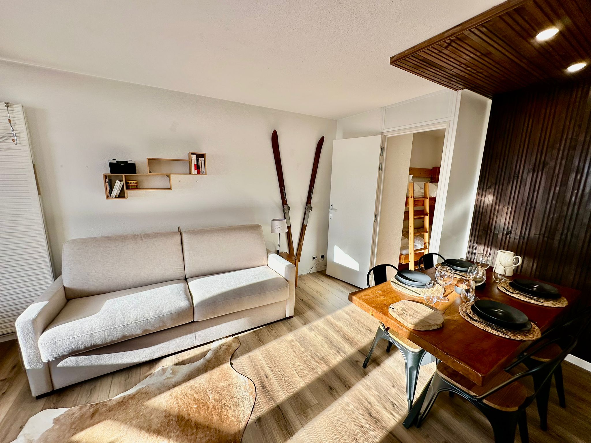 Ski-in/ski-out apartment