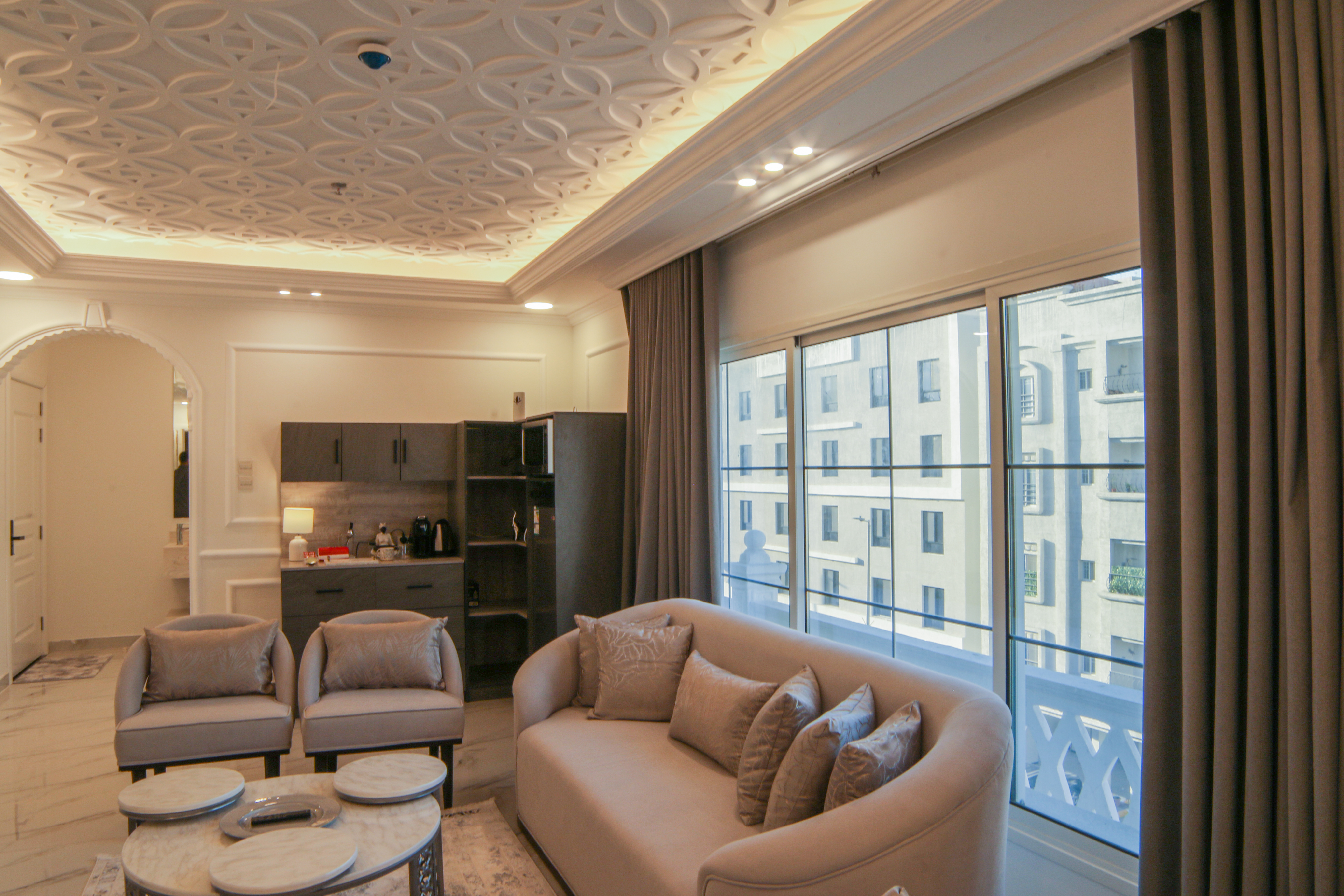 Luxury apartment (Living Room+bed room)