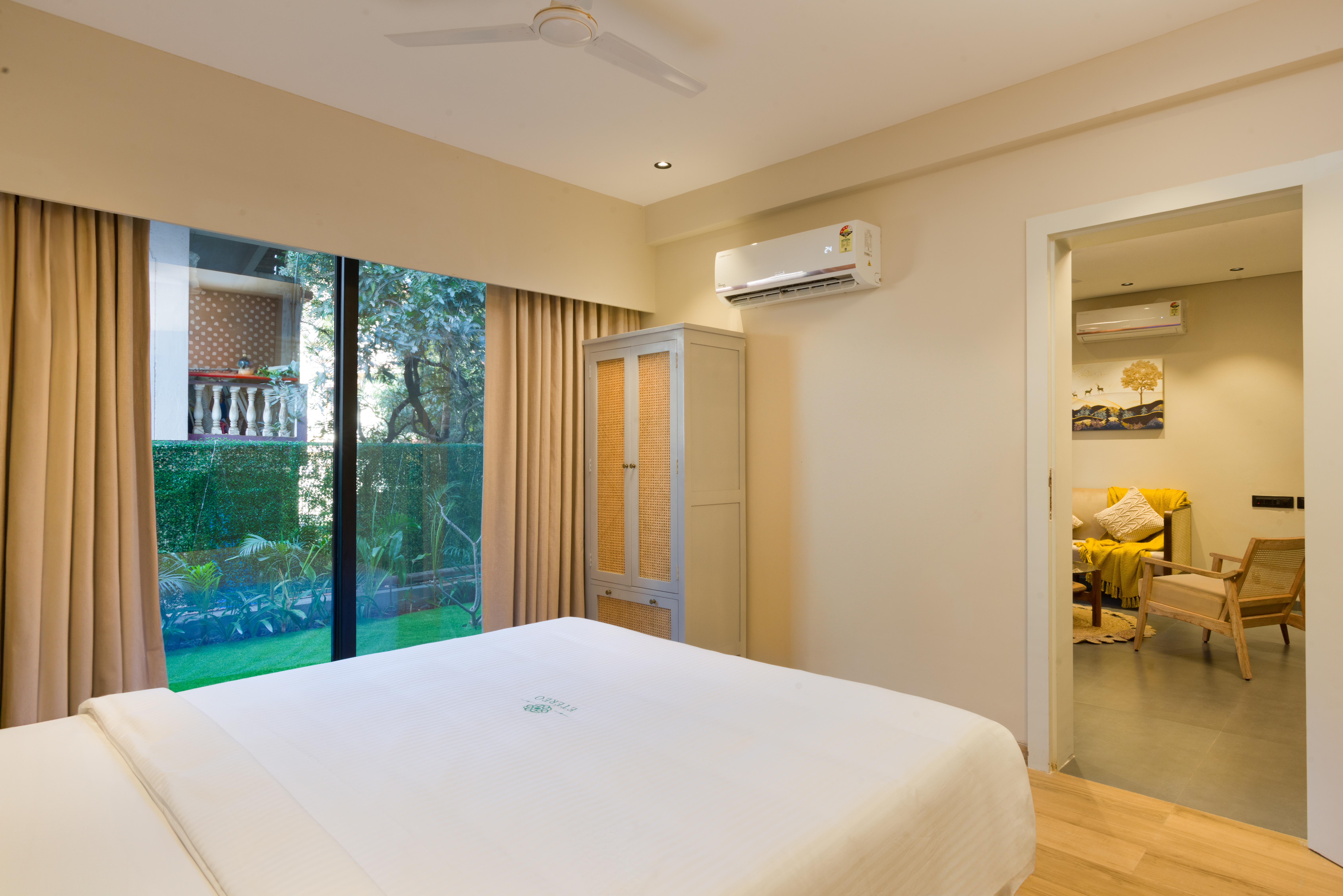 Luxury 1BHK With Private Garden, Etereo Stays